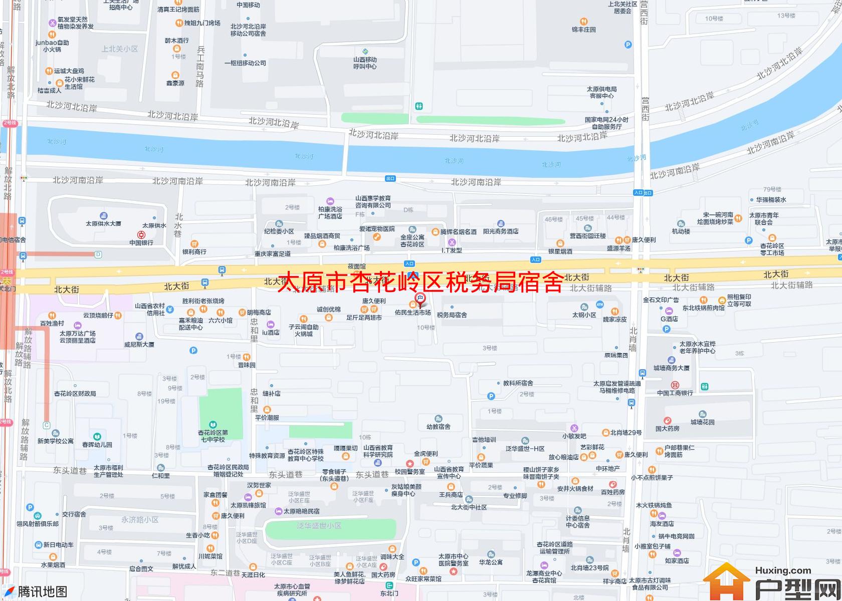 杏花岭区税务局宿舍小区 - 户型网