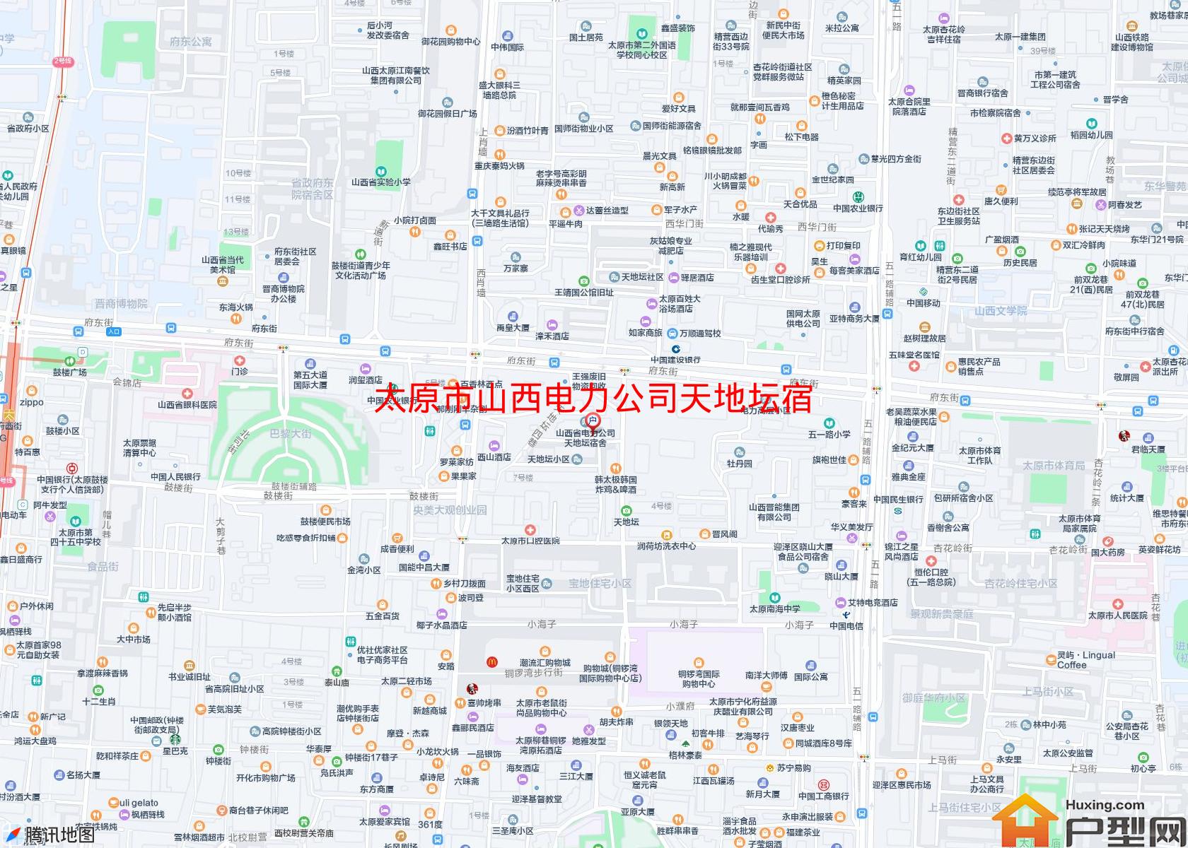 山西电力公司天地坛宿舍小区 - 户型网