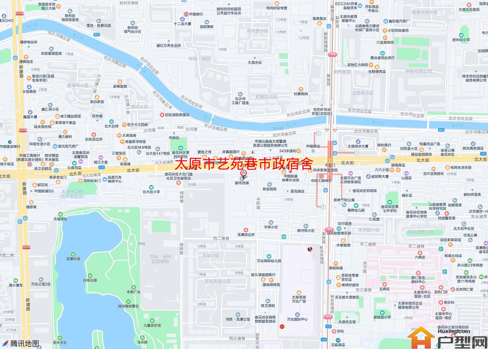 艺苑巷市政宿舍小区 - 户型网