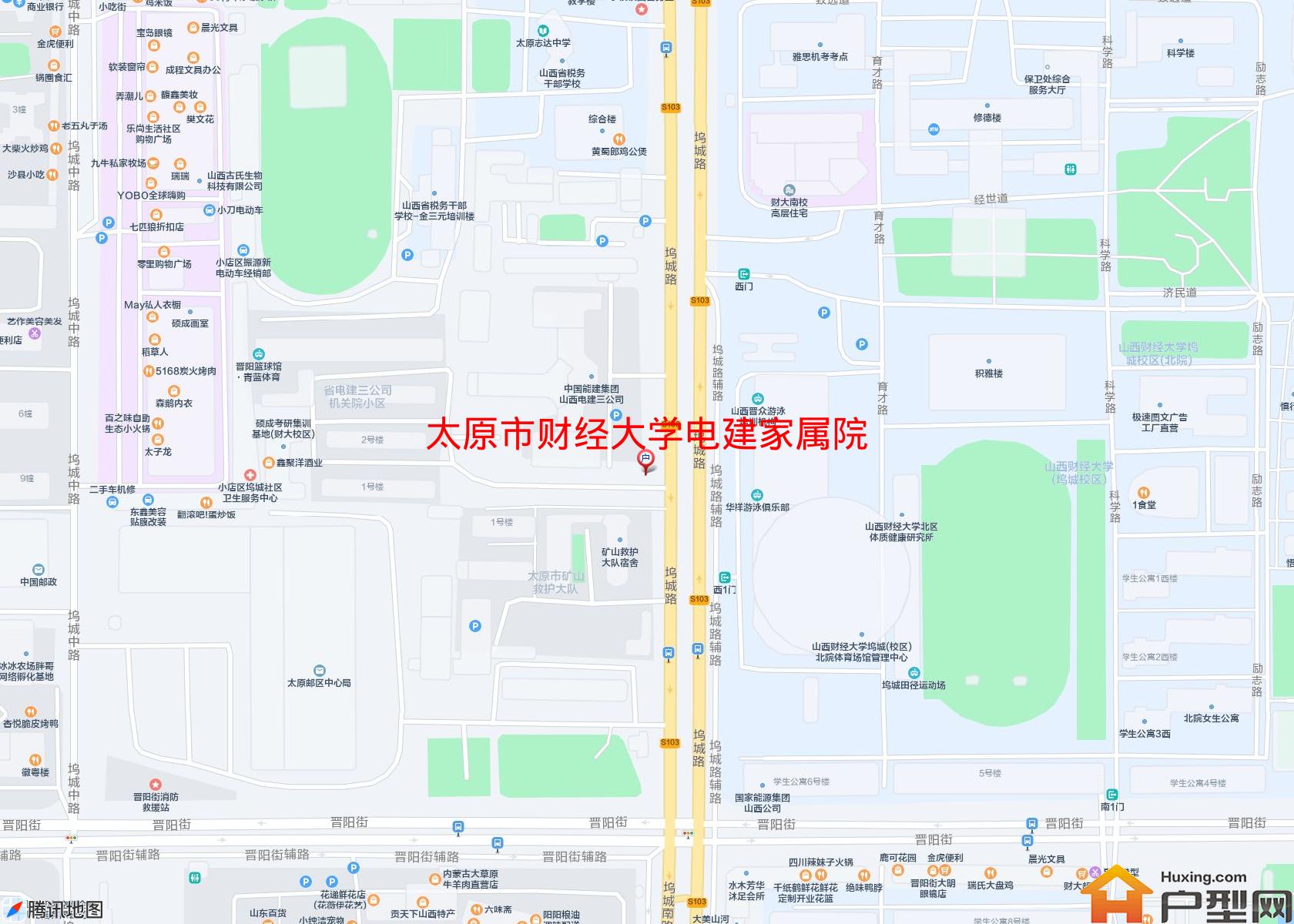 财经大学电建家属院小区 - 户型网