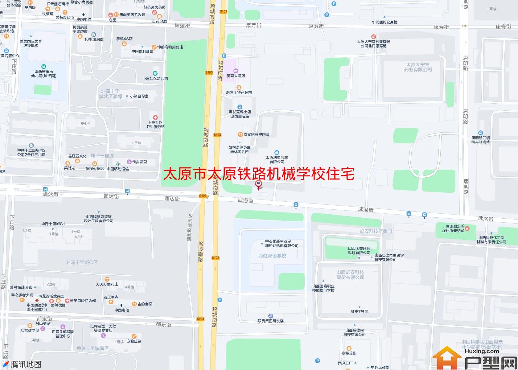 太原铁路机械学校住宅小区小区 - 户型网
