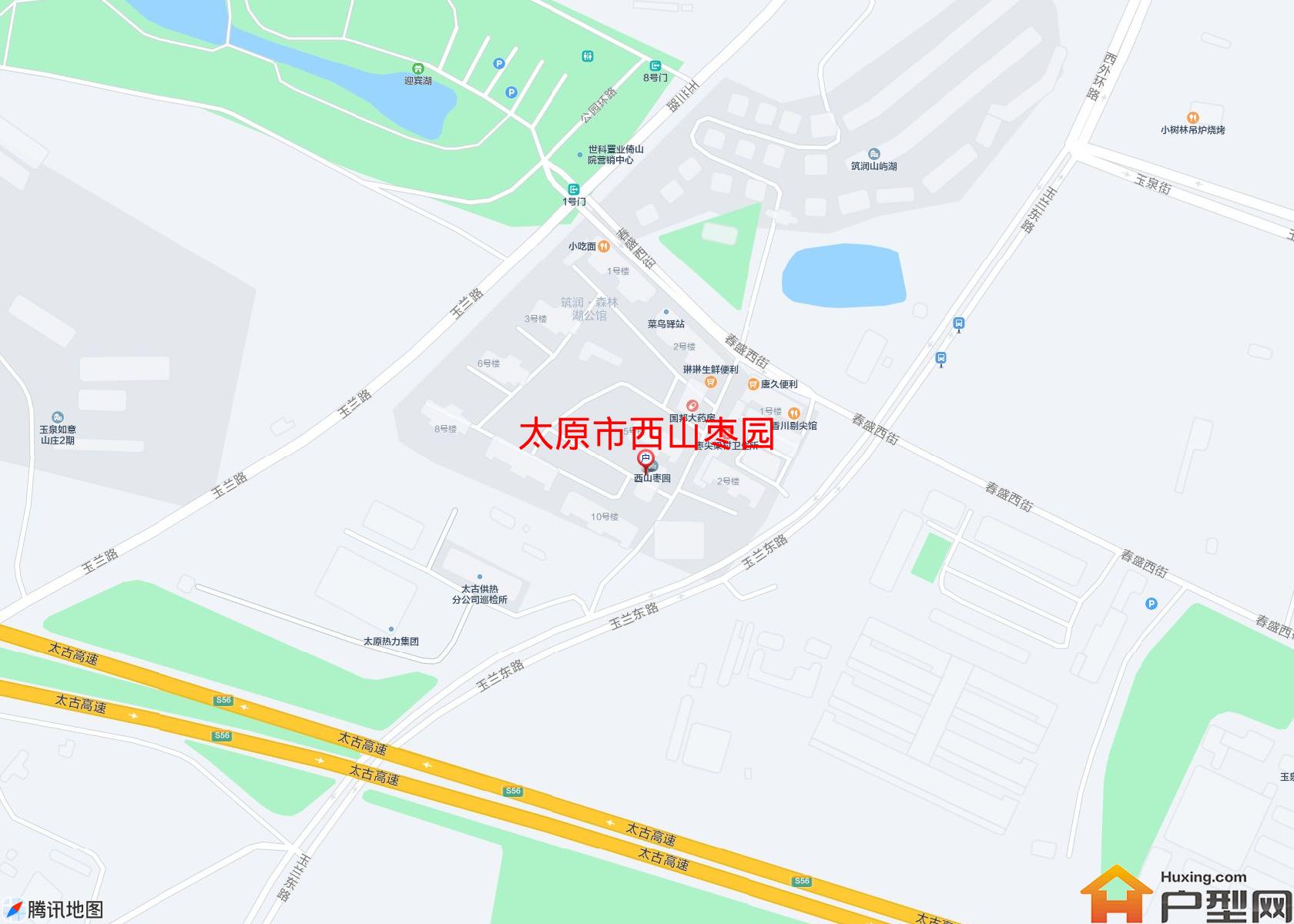 西山枣园小区 - 户型网