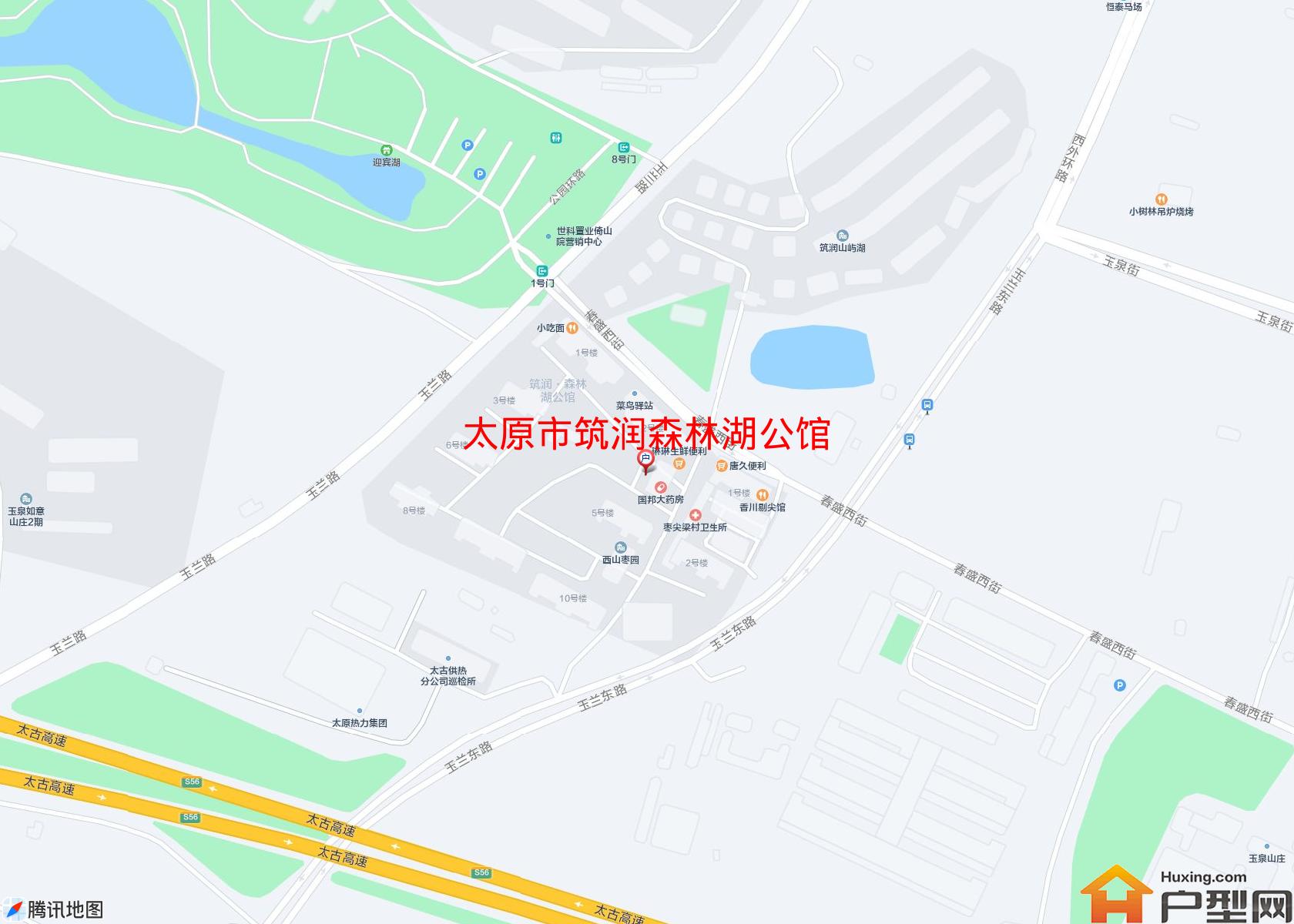 筑润森林湖公馆小区 - 户型网