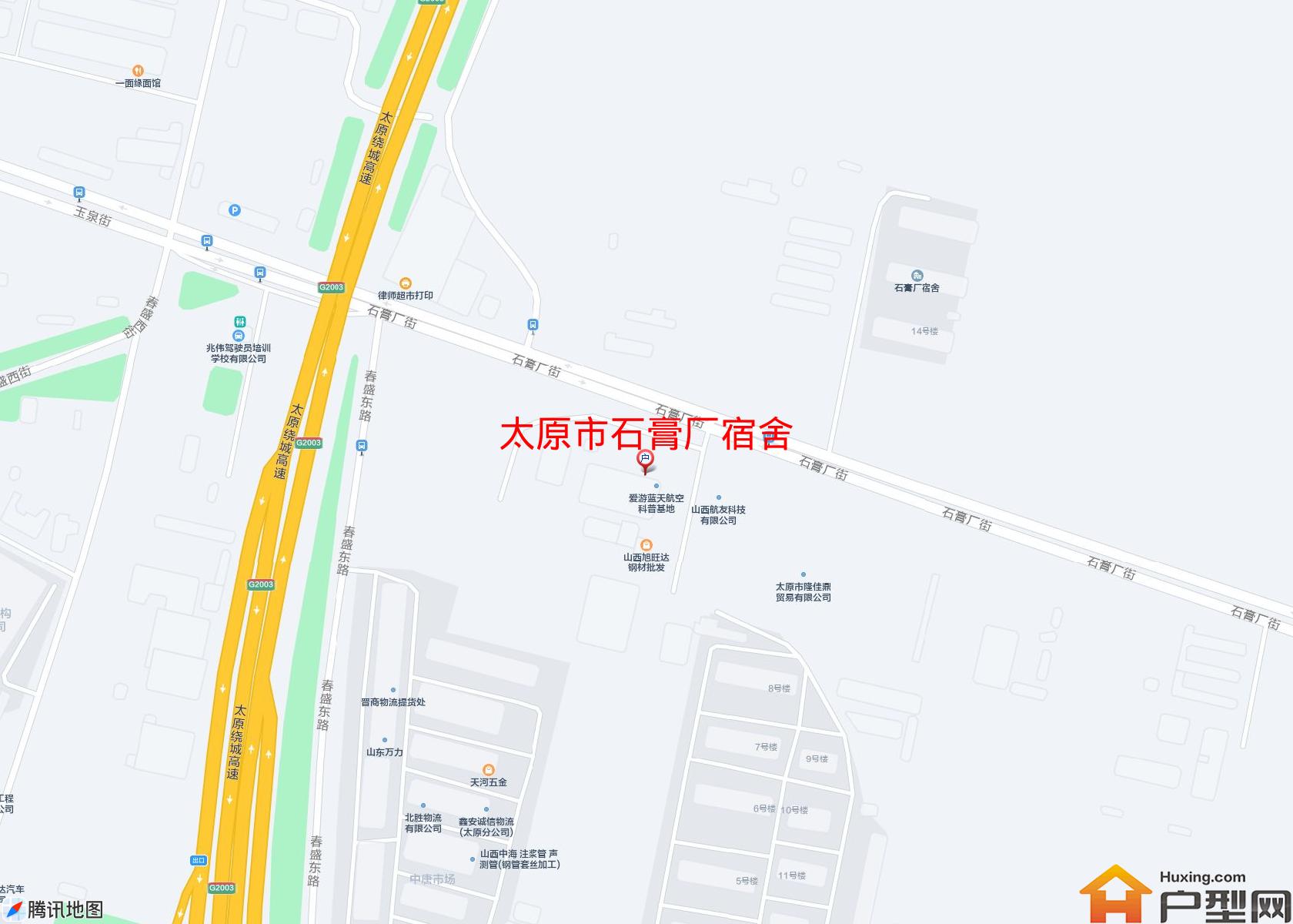 石膏厂宿舍小区 - 户型网
