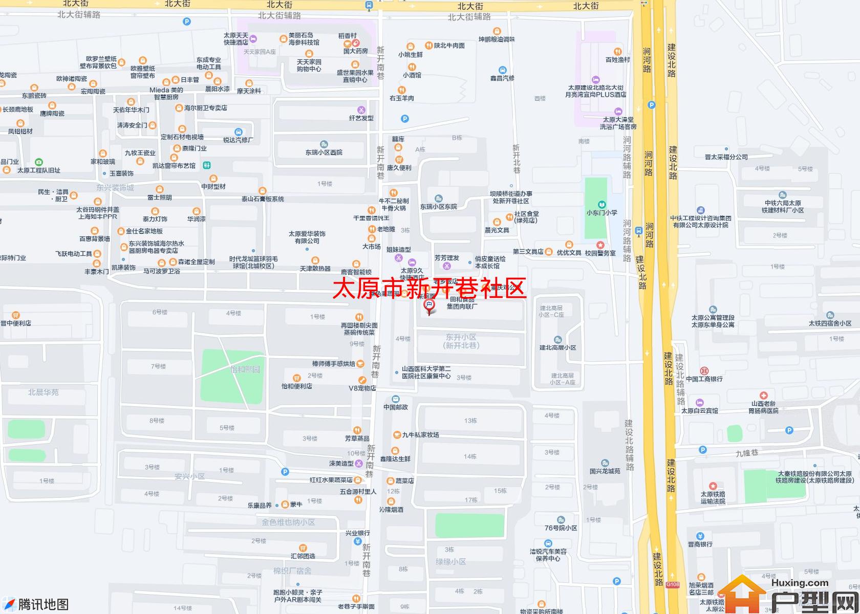 新开巷社区小区 - 户型网