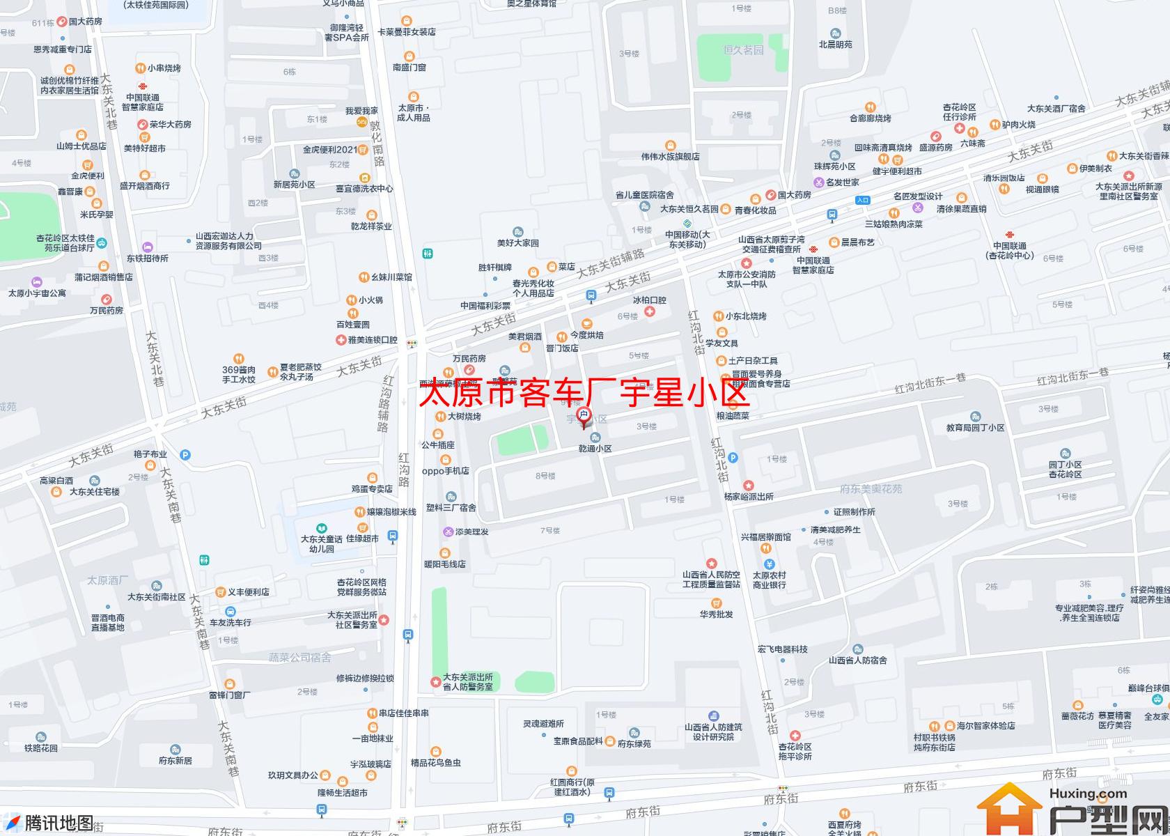 客车厂宇星小区小区 - 户型网