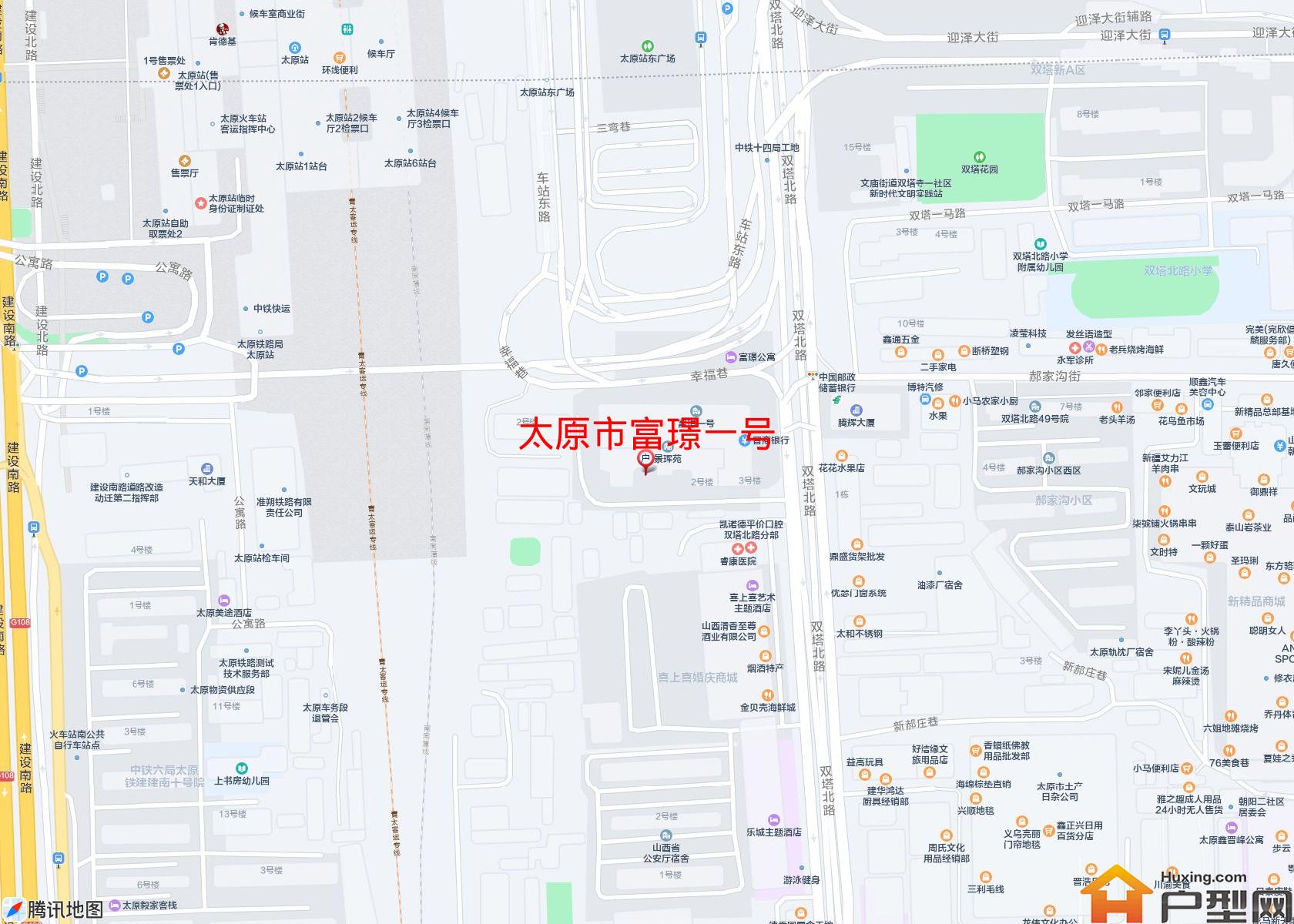 富璟一号小区 - 户型网
