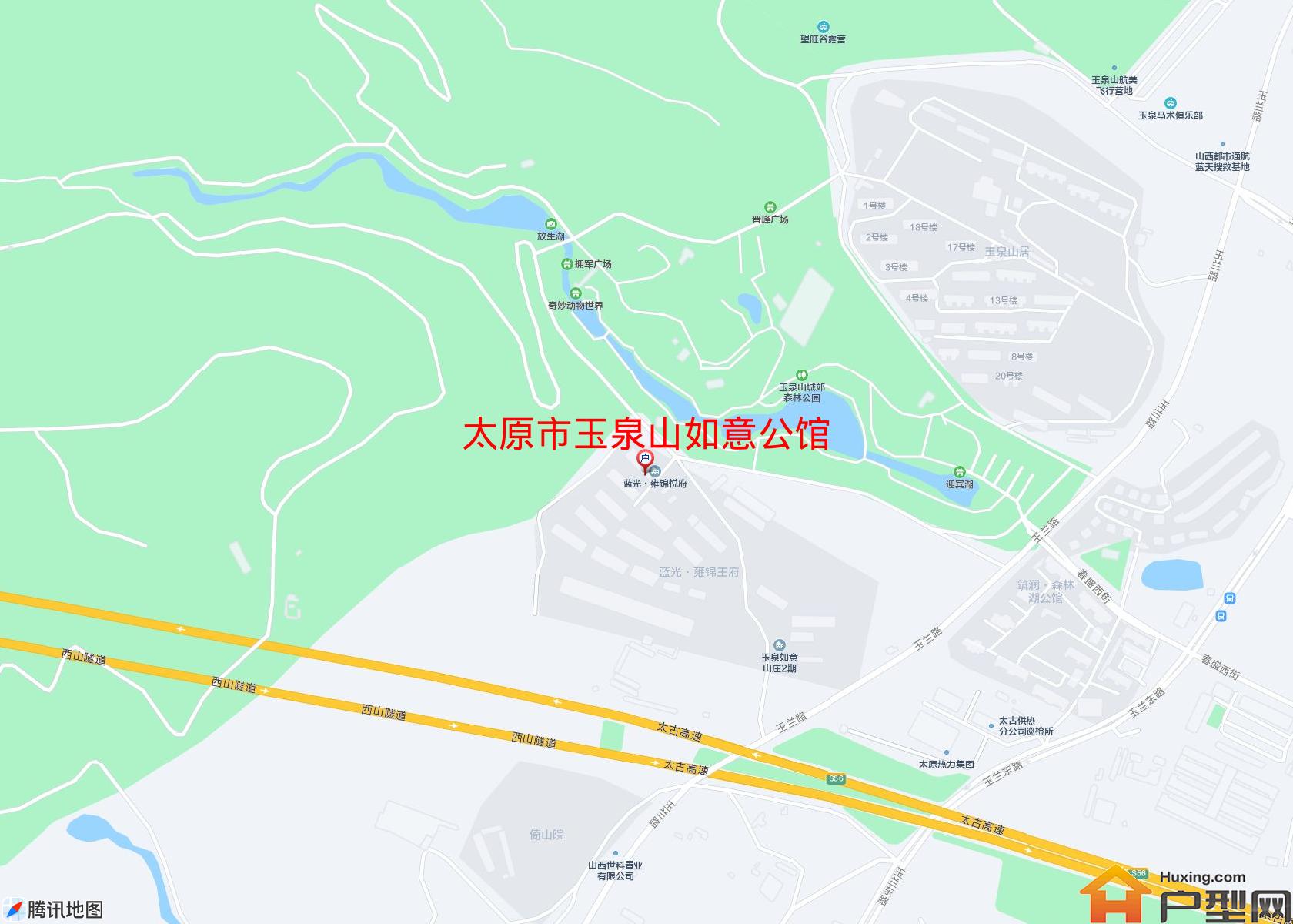 玉泉山如意公馆小区 - 户型网