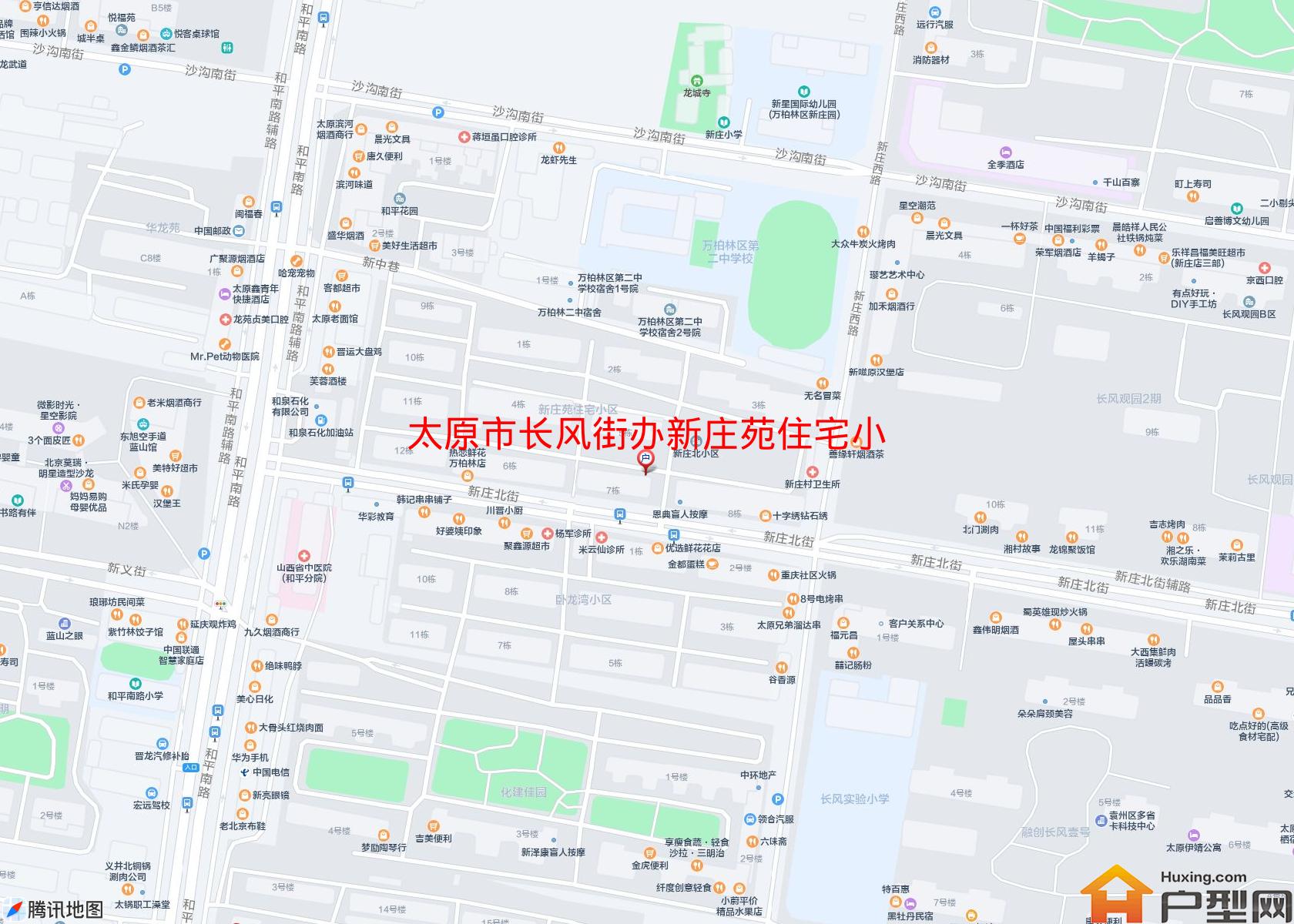 长风街办新庄苑住宅小区小区 - 户型网