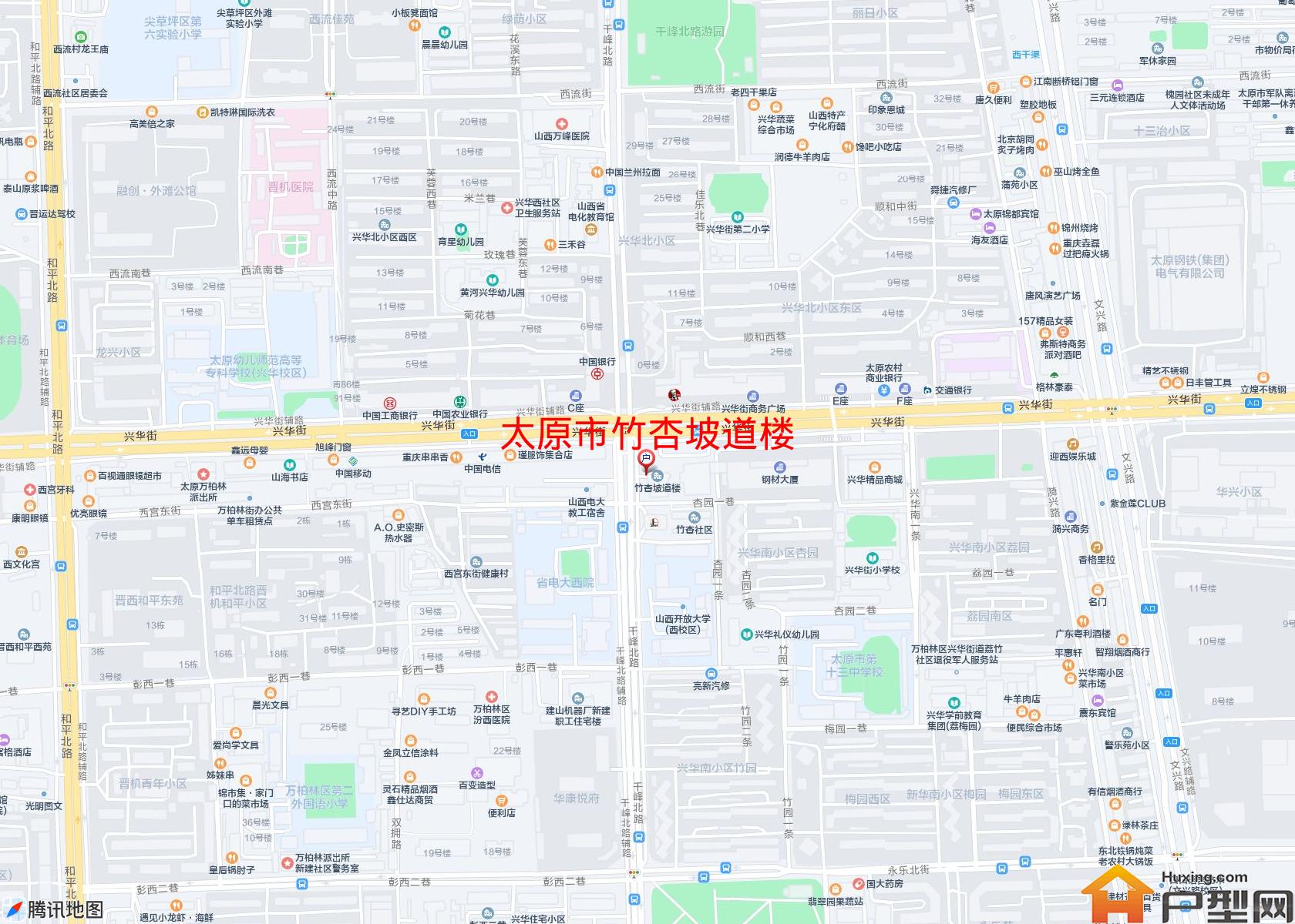 竹杏坡道楼小区 - 户型网