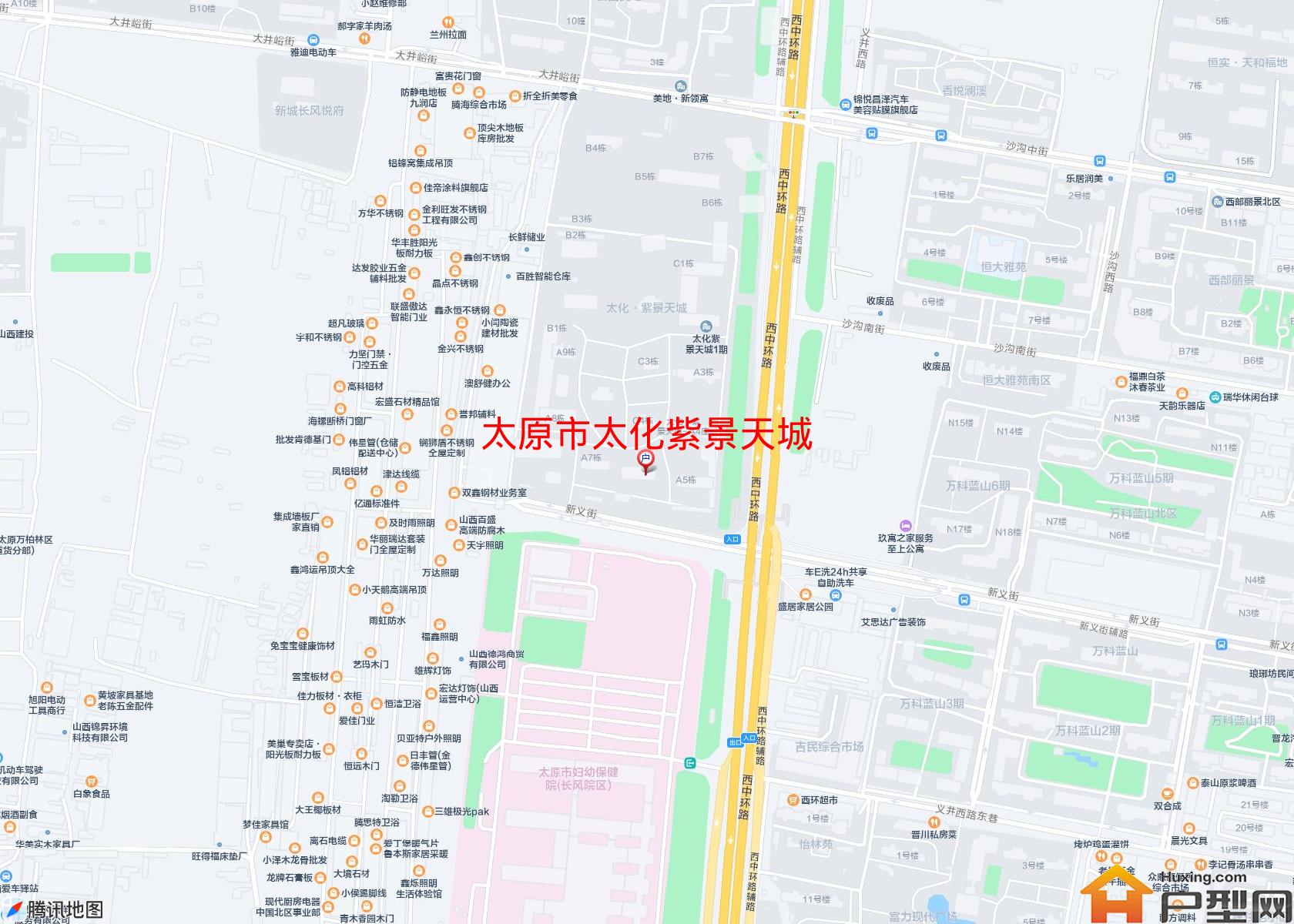 太化紫景天城小区 - 户型网