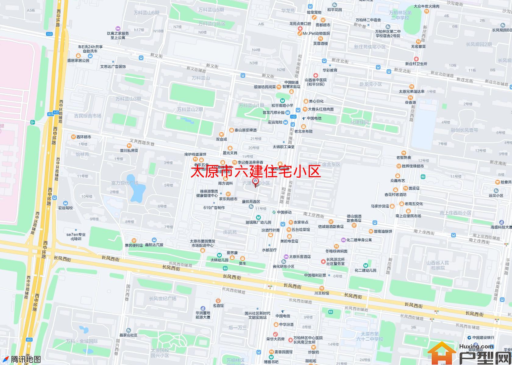 六建住宅小区小区 - 户型网