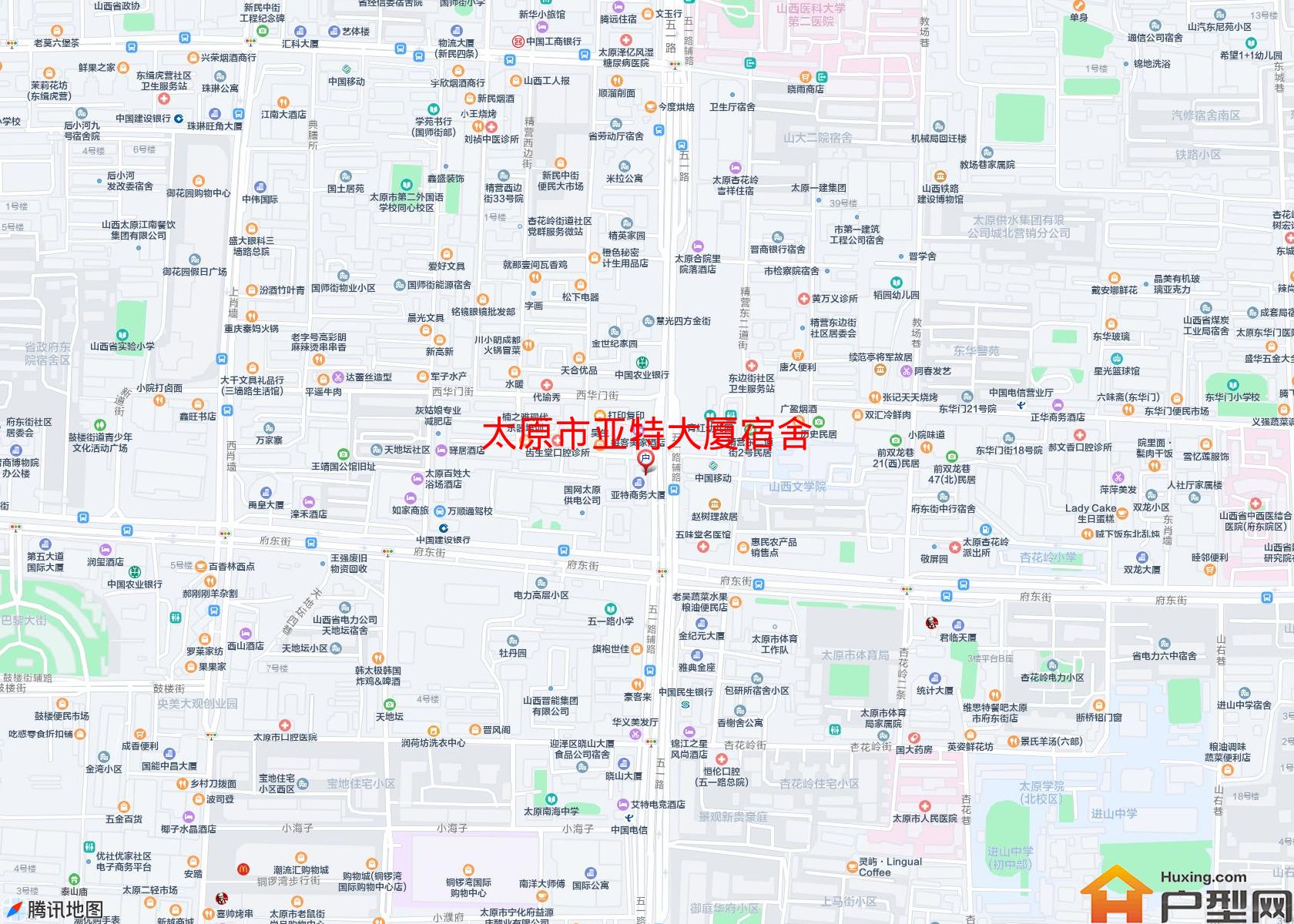 亚特大厦宿舍小区 - 户型网