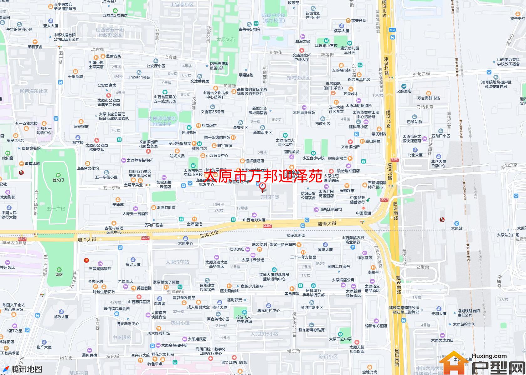 万邦迎泽苑小区 - 户型网