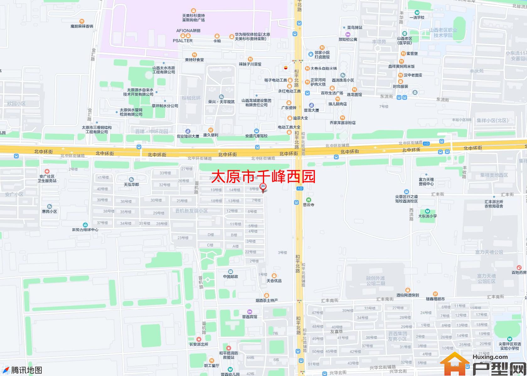 千峰西园小区 - 户型网