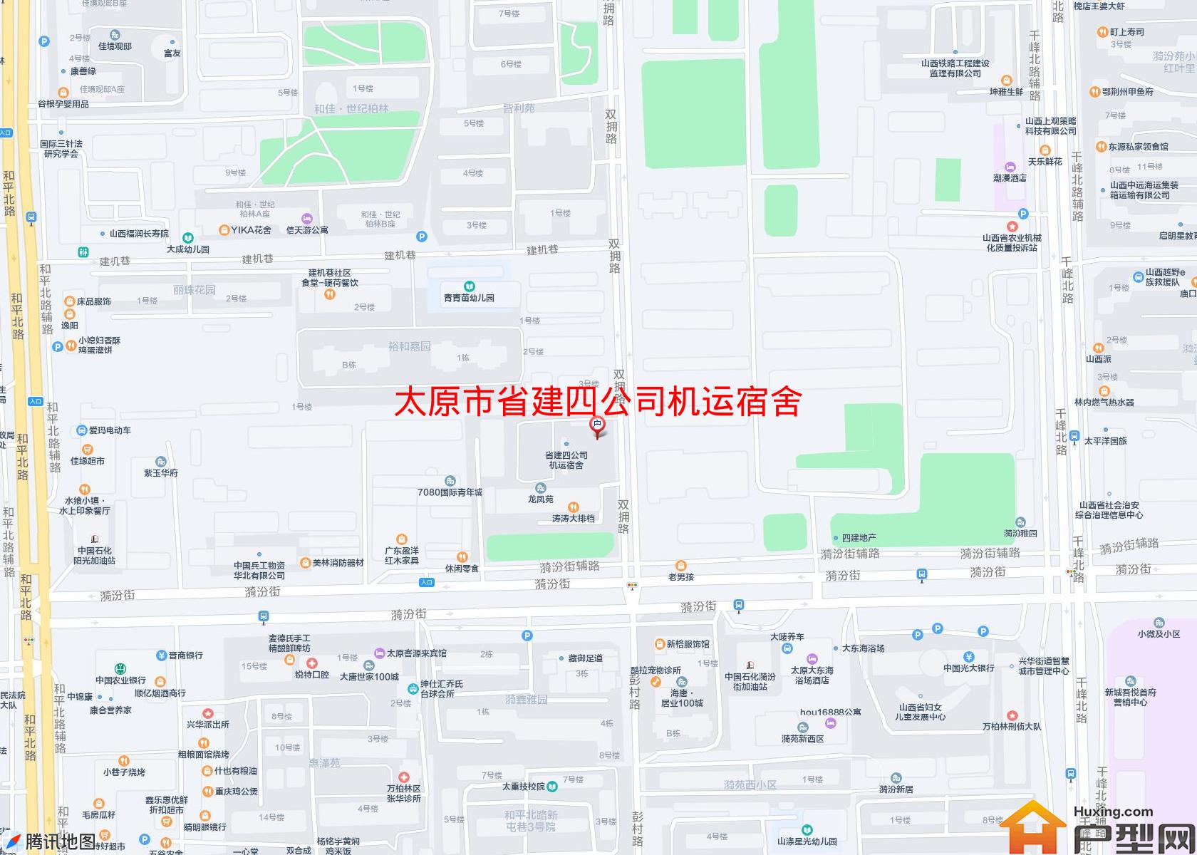 省建四公司机运宿舍小区 - 户型网