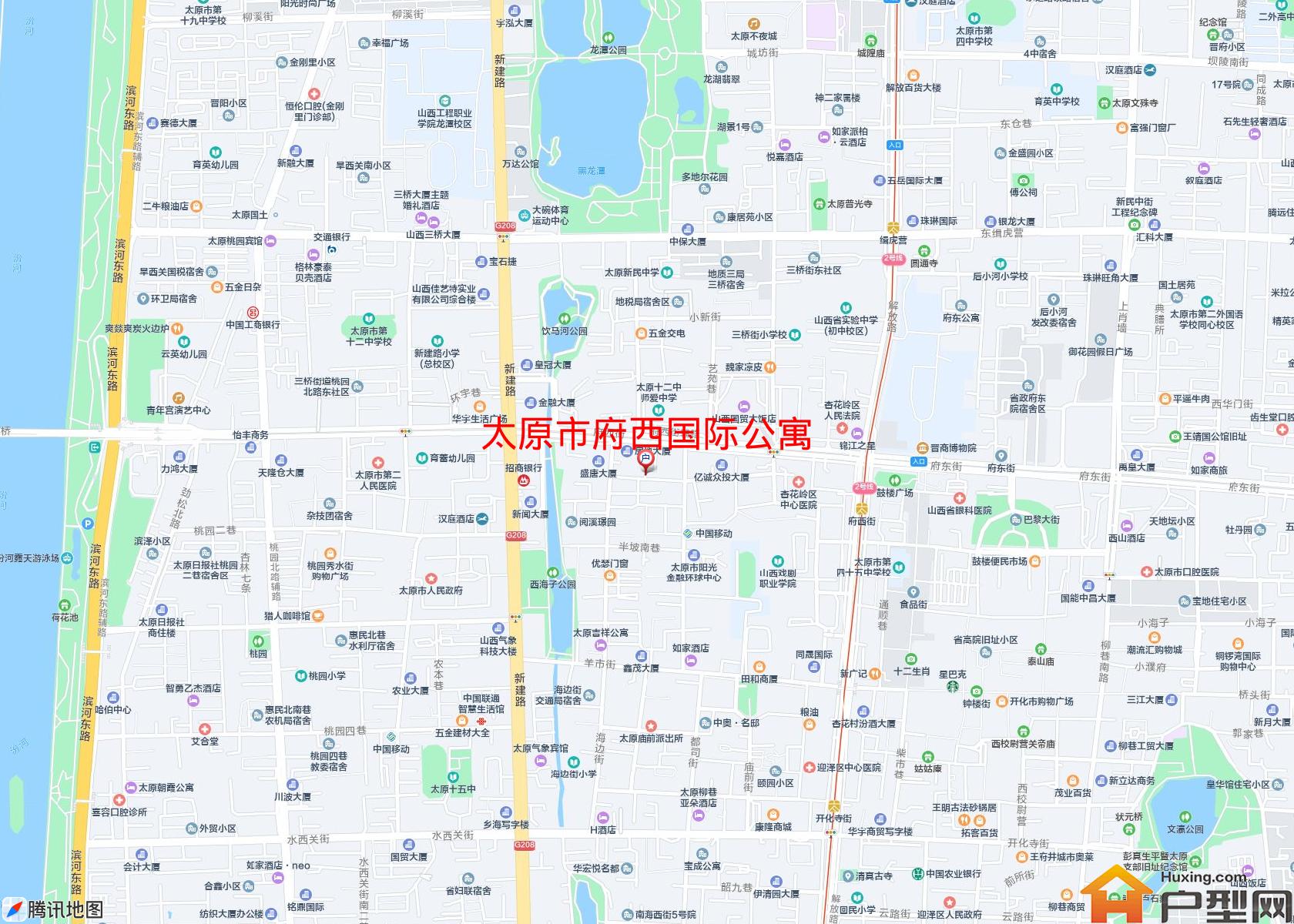 府西国际公寓小区 - 户型网