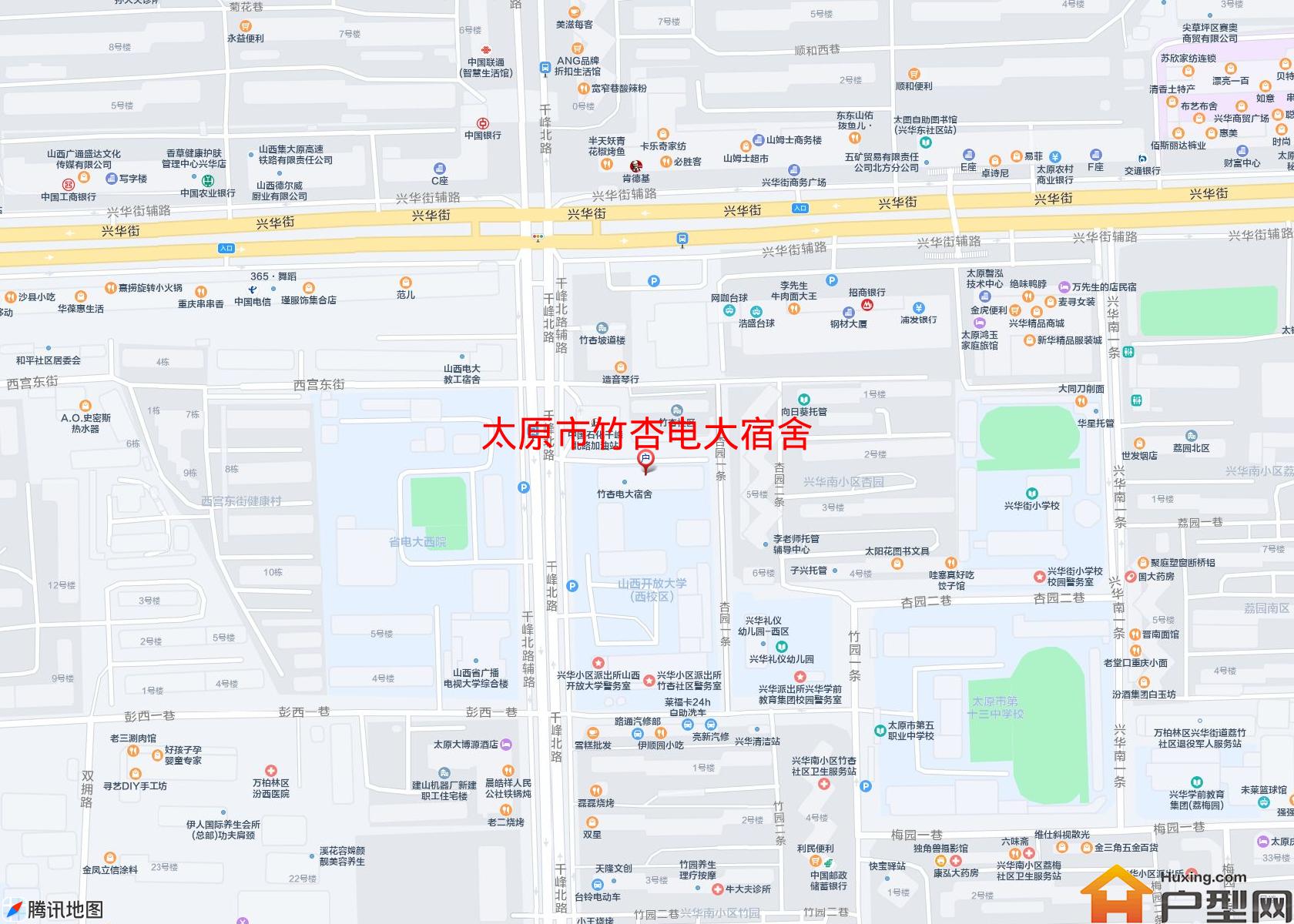 竹杏电大宿舍小区 - 户型网