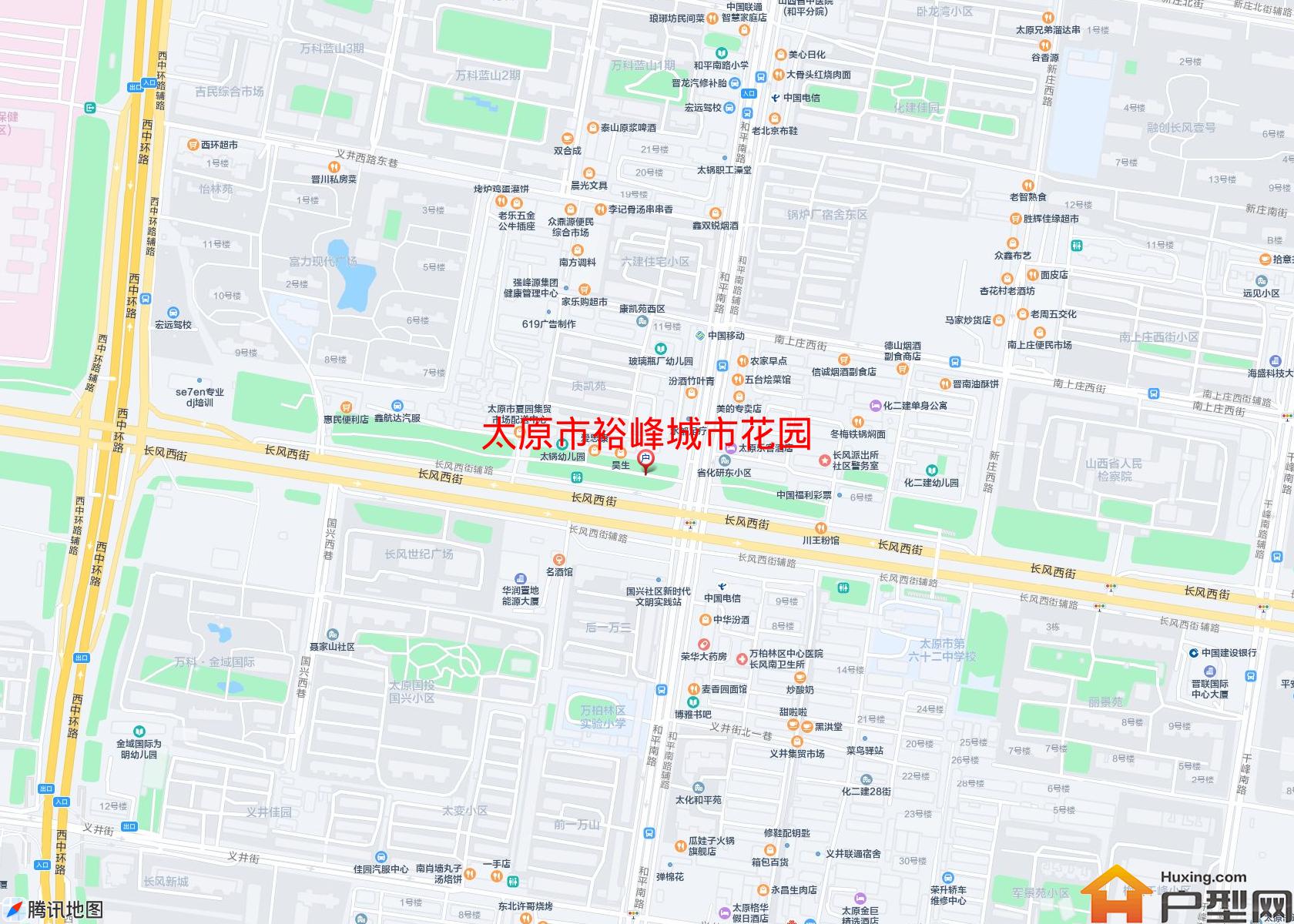 裕峰城市花园小区 - 户型网