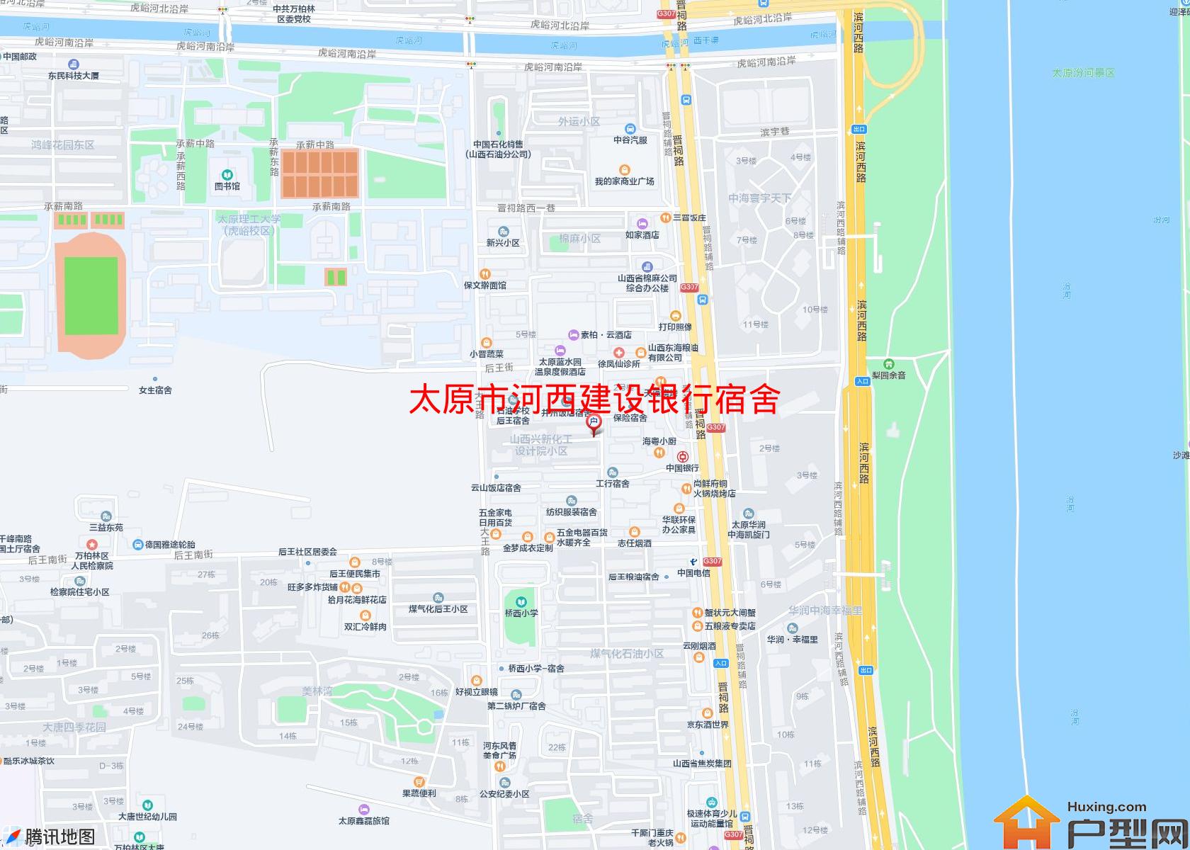 河西建设银行宿舍小区 - 户型网