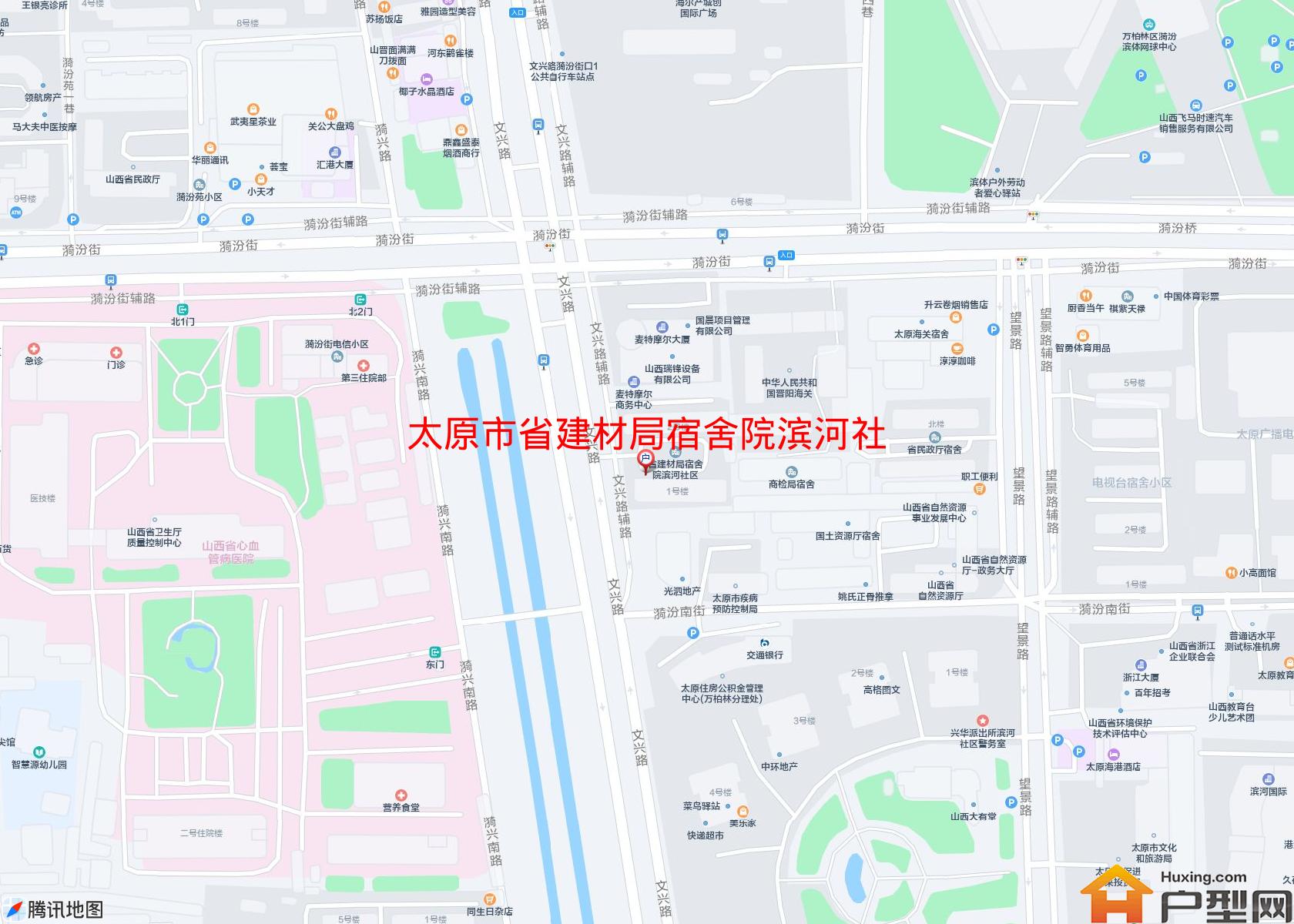 省建材局宿舍院滨河社区小区 - 户型网
