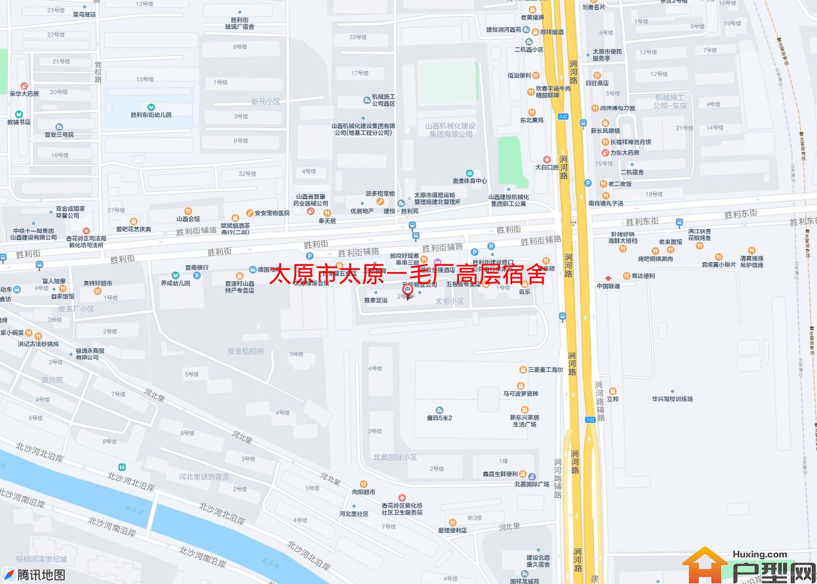太原一毛厂高层宿舍小区 - 户型网