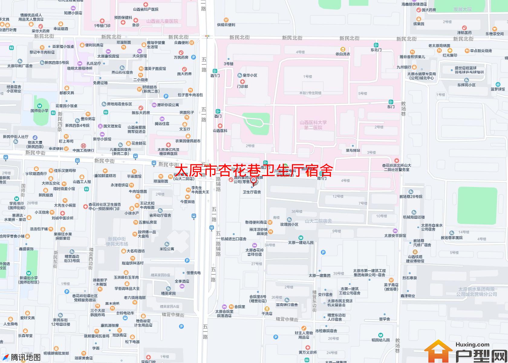 杏花巷卫生厅宿舍小区 - 户型网