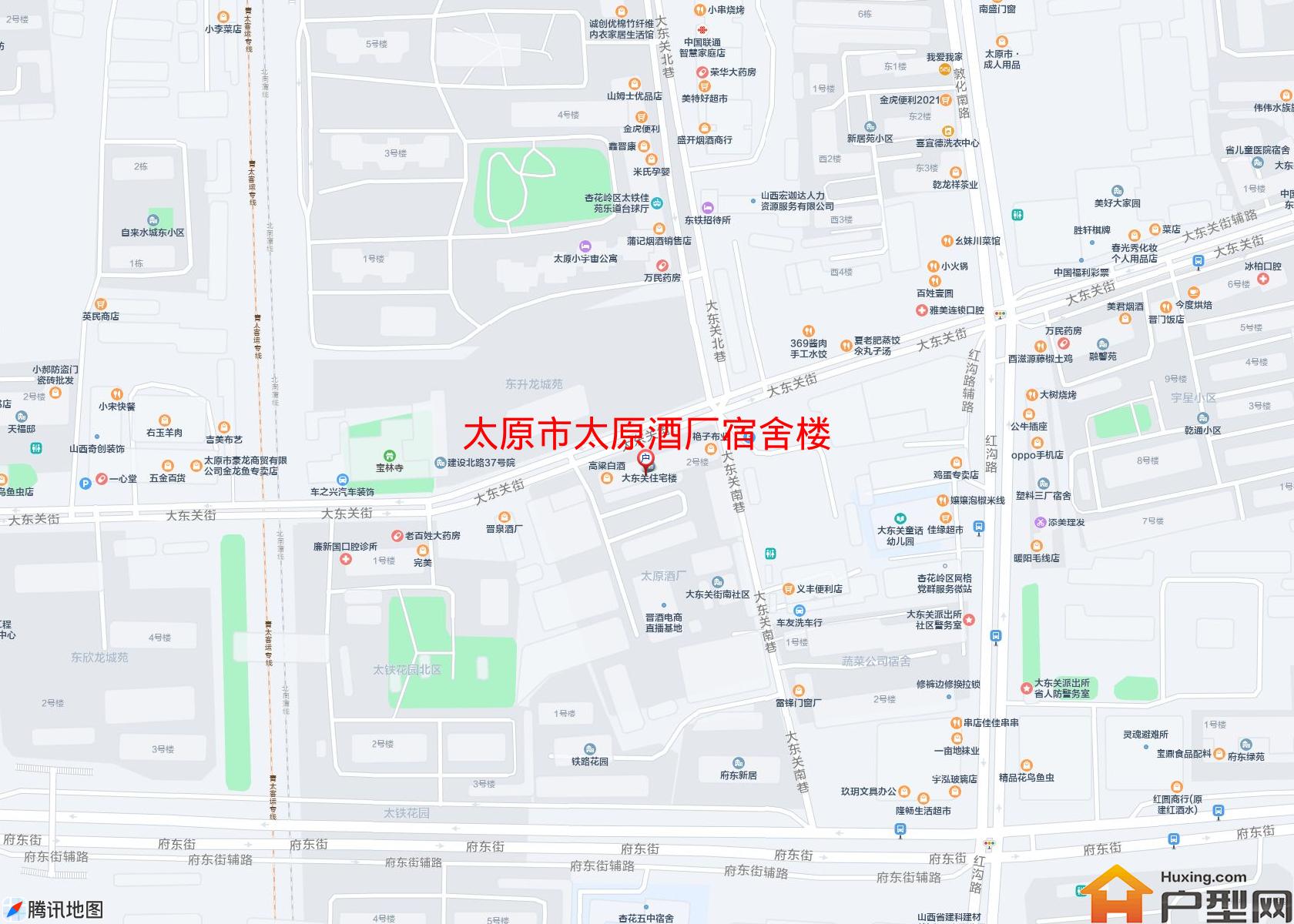 太原酒厂宿舍楼小区 - 户型网