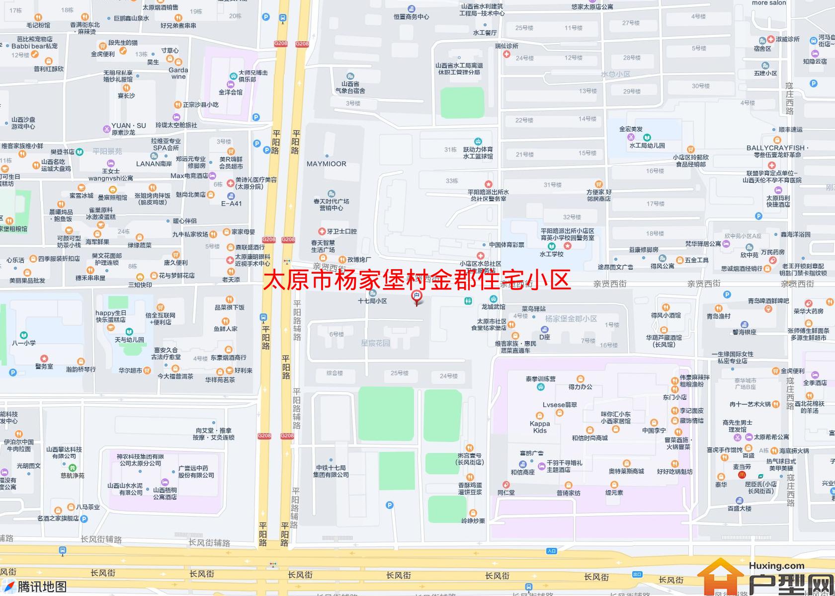 杨家堡村金郡住宅小区小区 - 户型网