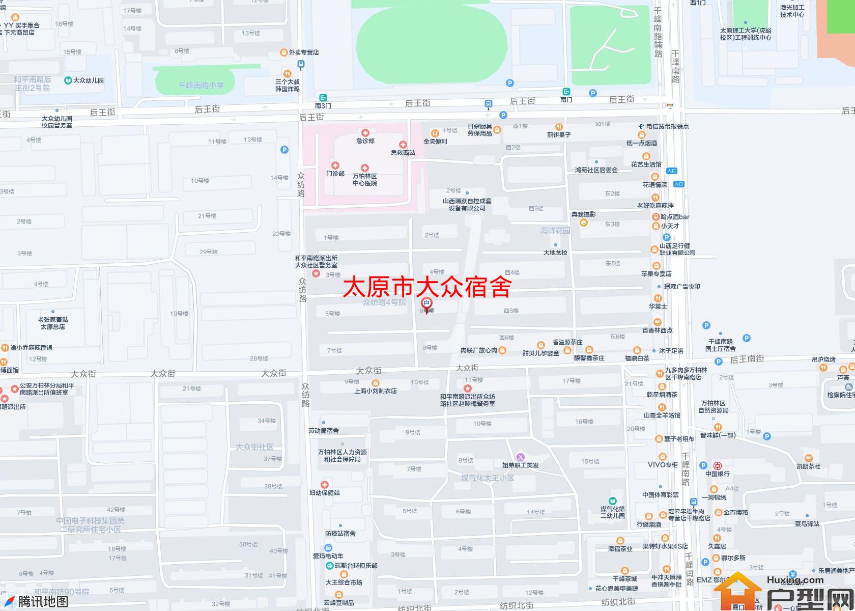 大众宿舍小区 - 户型网