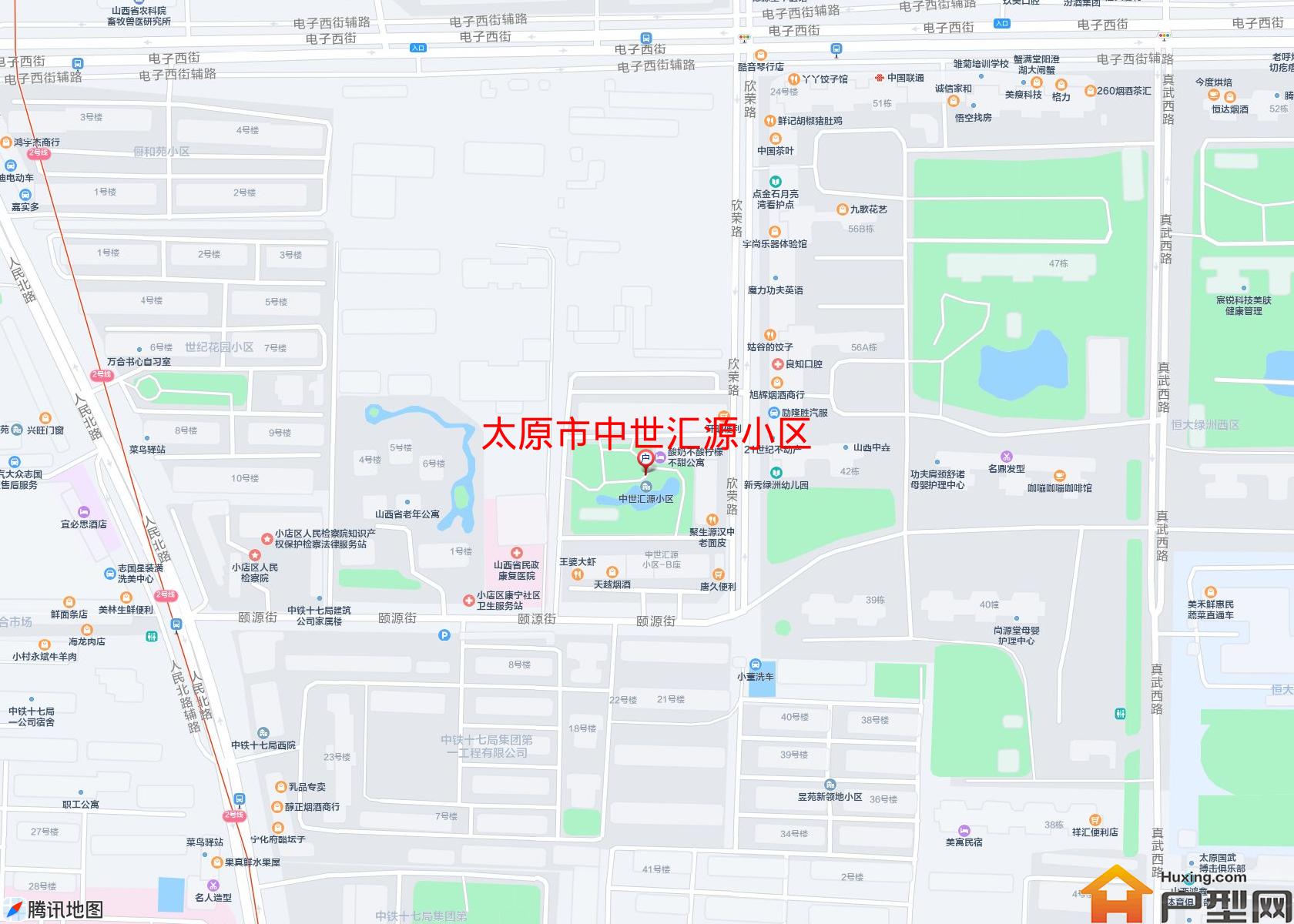 中世汇源小区小区 - 户型网