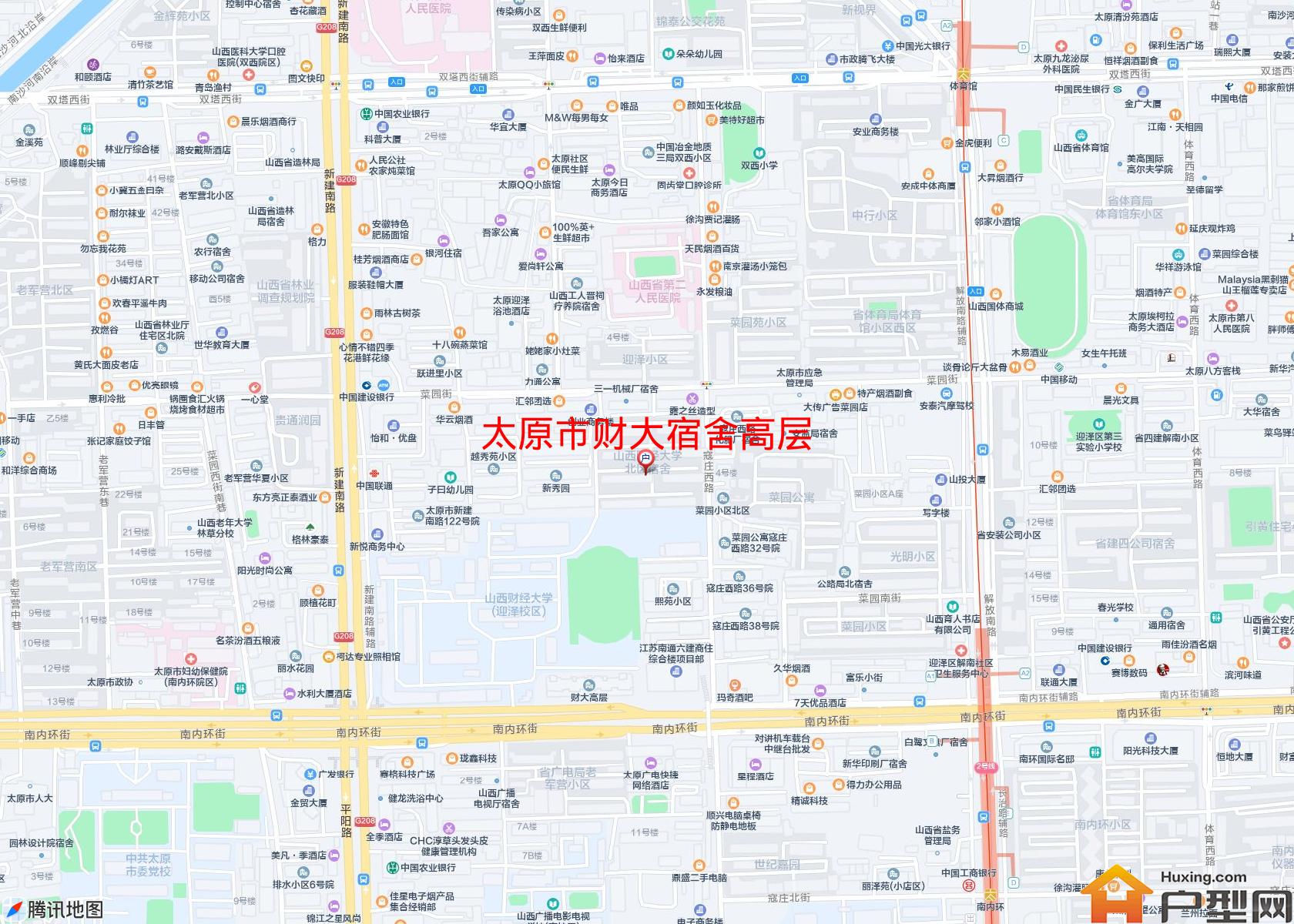 财大宿舍高层小区 - 户型网