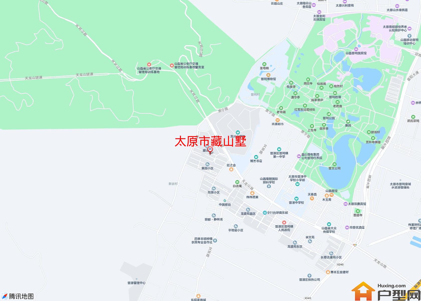 藏山墅小区 - 户型网