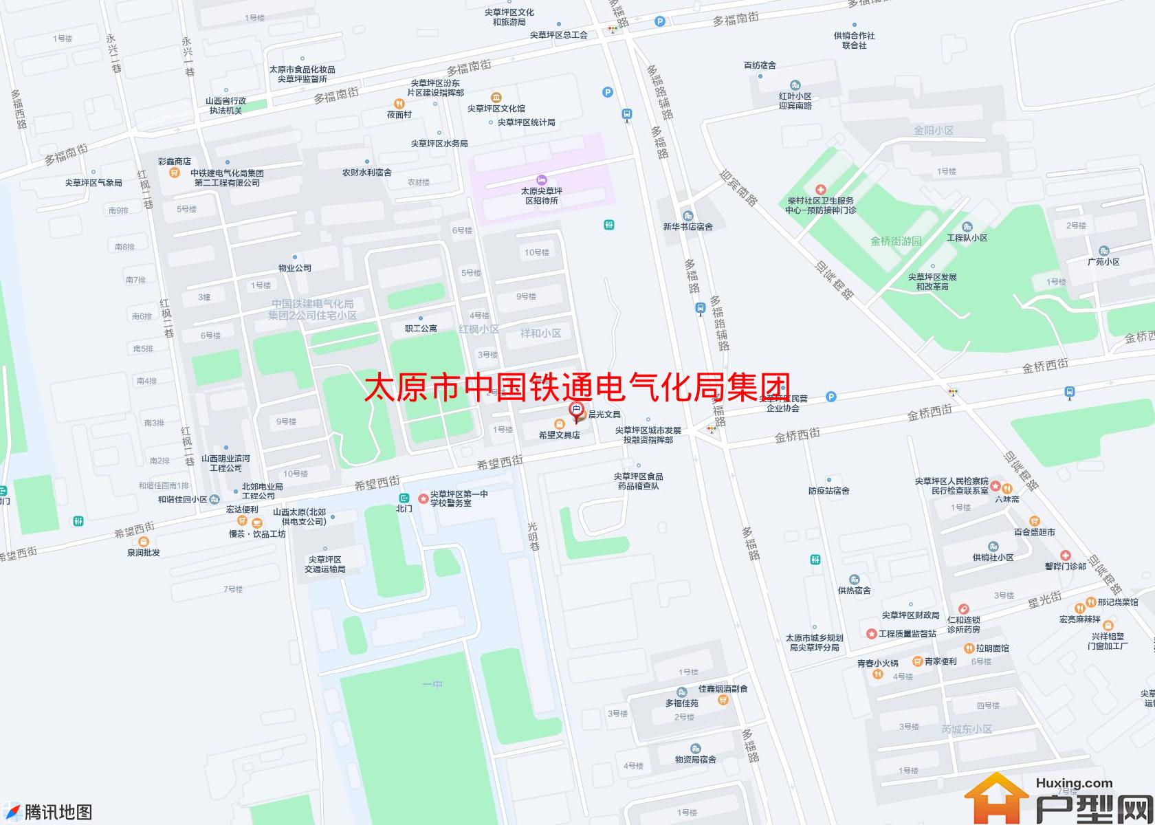 中国铁通电气化局集团二公司住宅小区小区 - 户型网