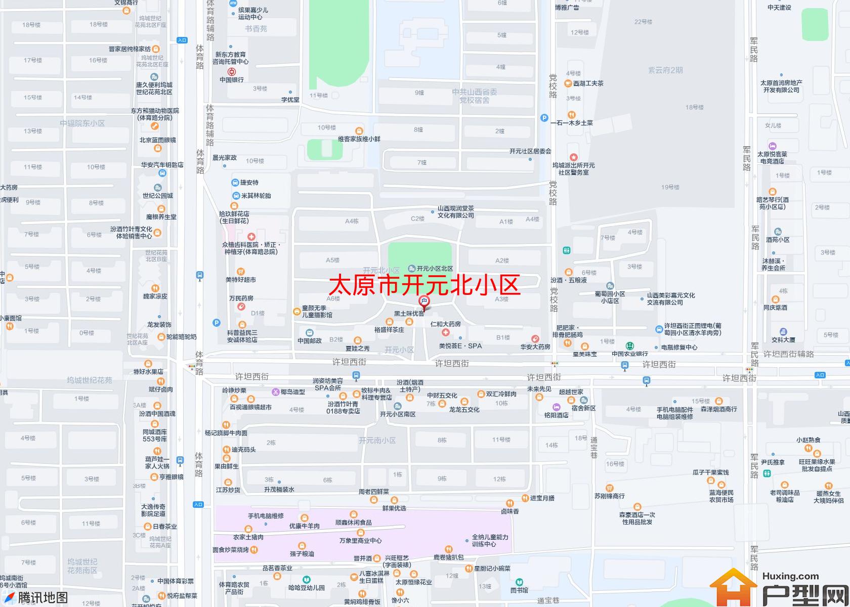 开元北小区小区 - 户型网