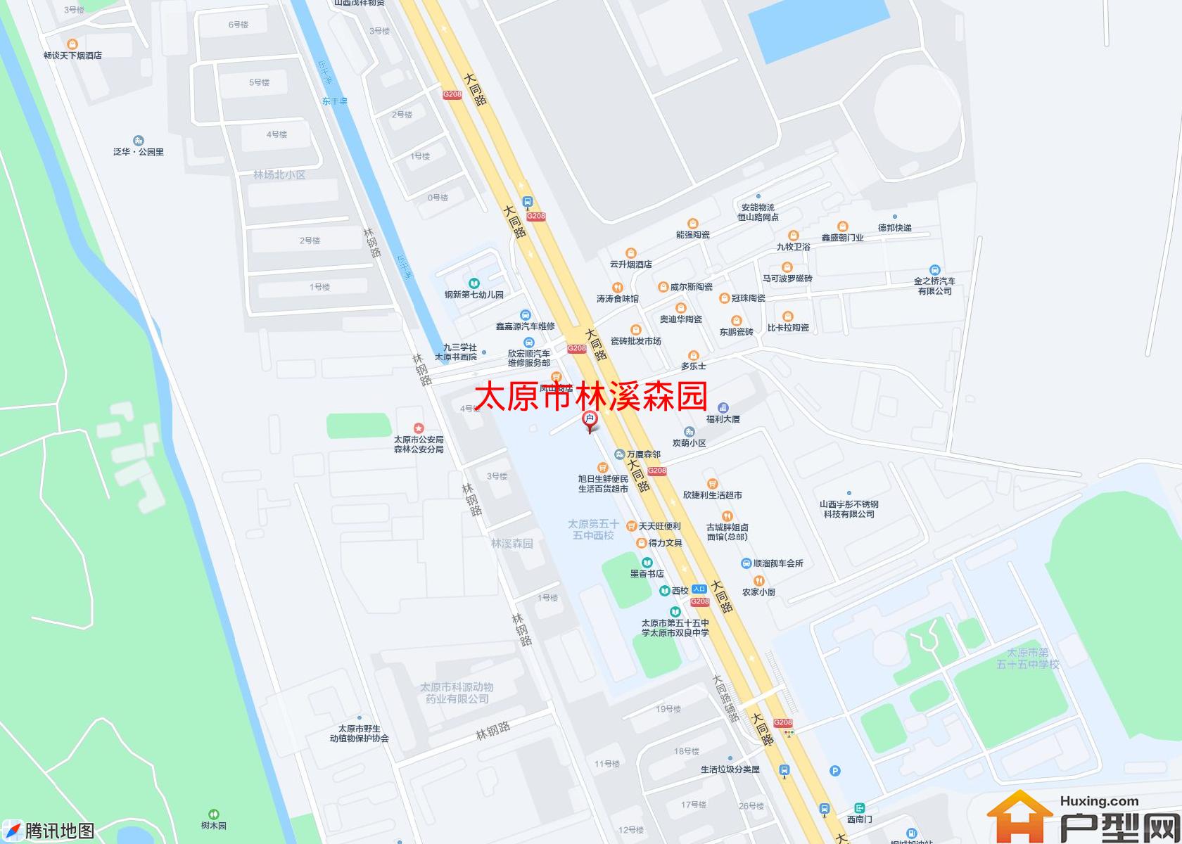 林溪森园小区 - 户型网