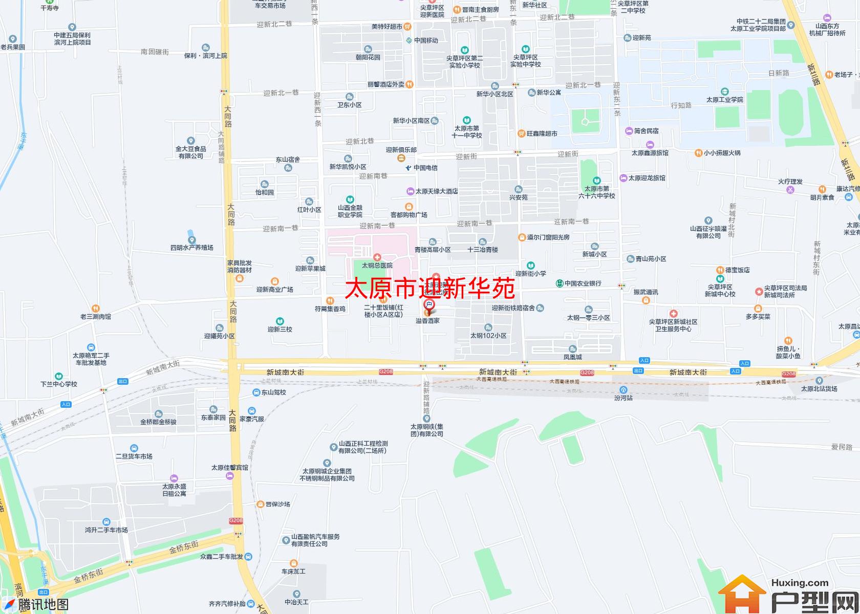 迎新华苑小区 - 户型网