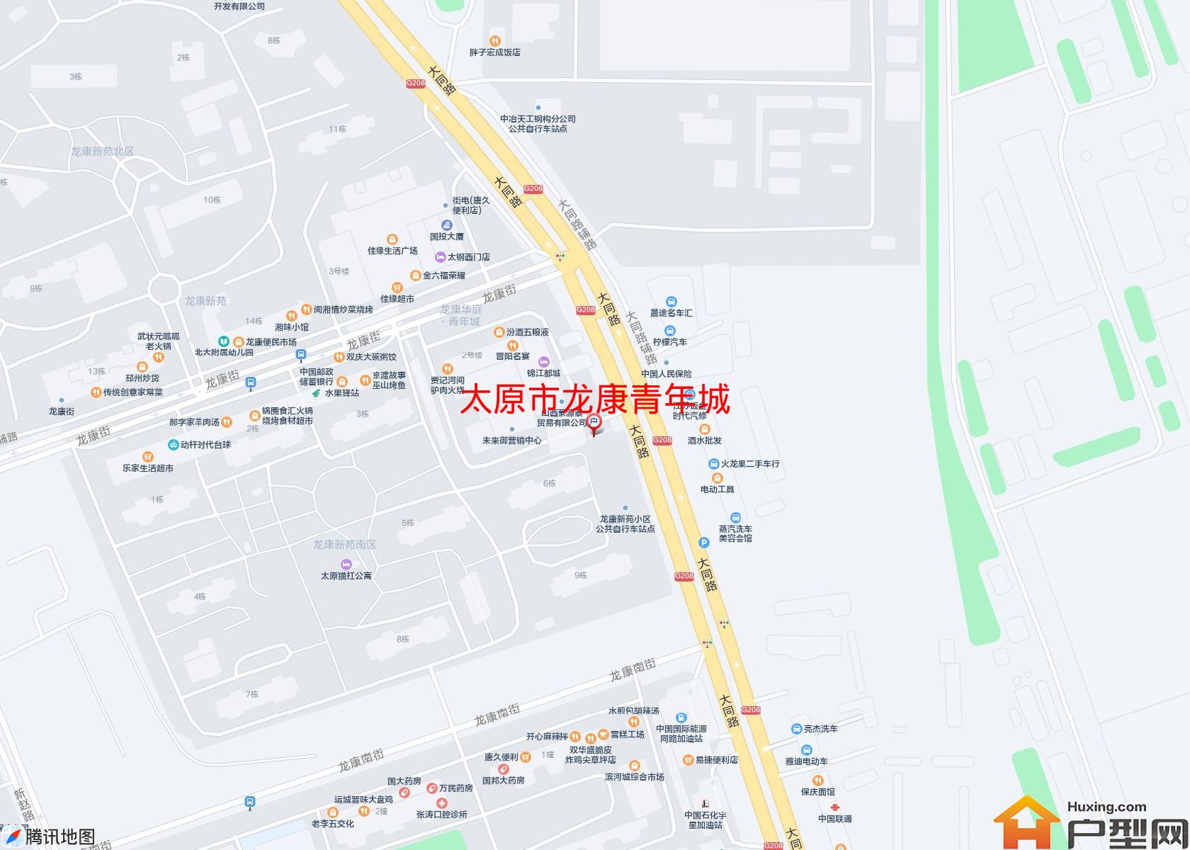 龙康青年城小区 - 户型网
