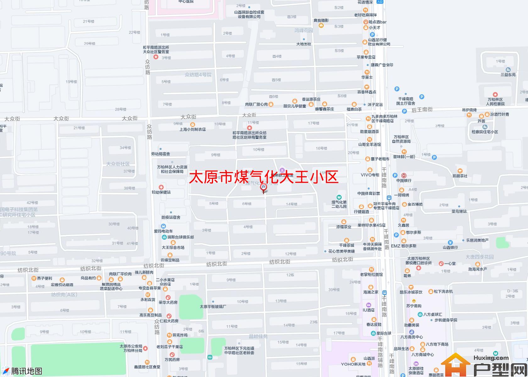 煤气化大王小区小区 - 户型网