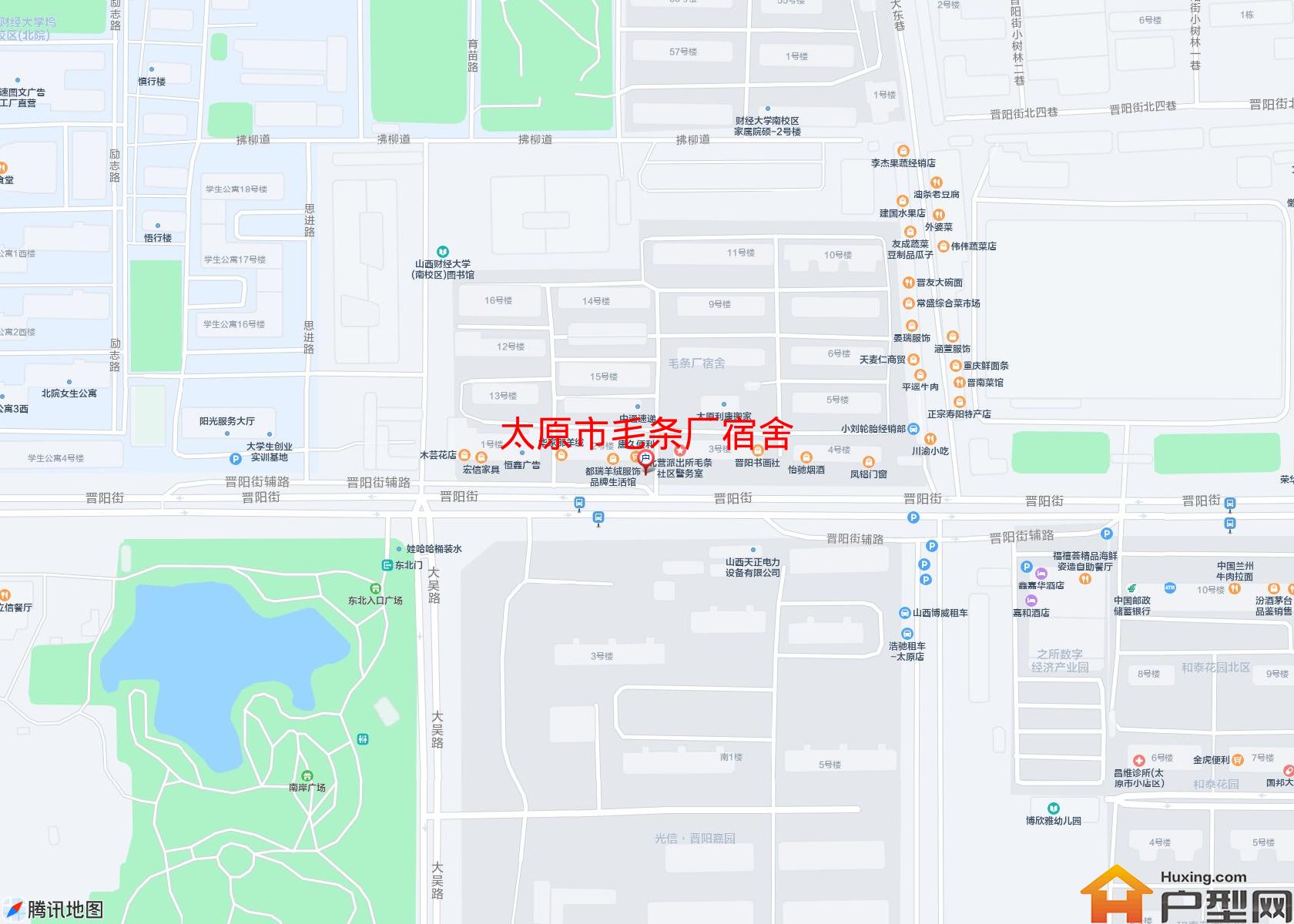 毛条厂宿舍小区 - 户型网