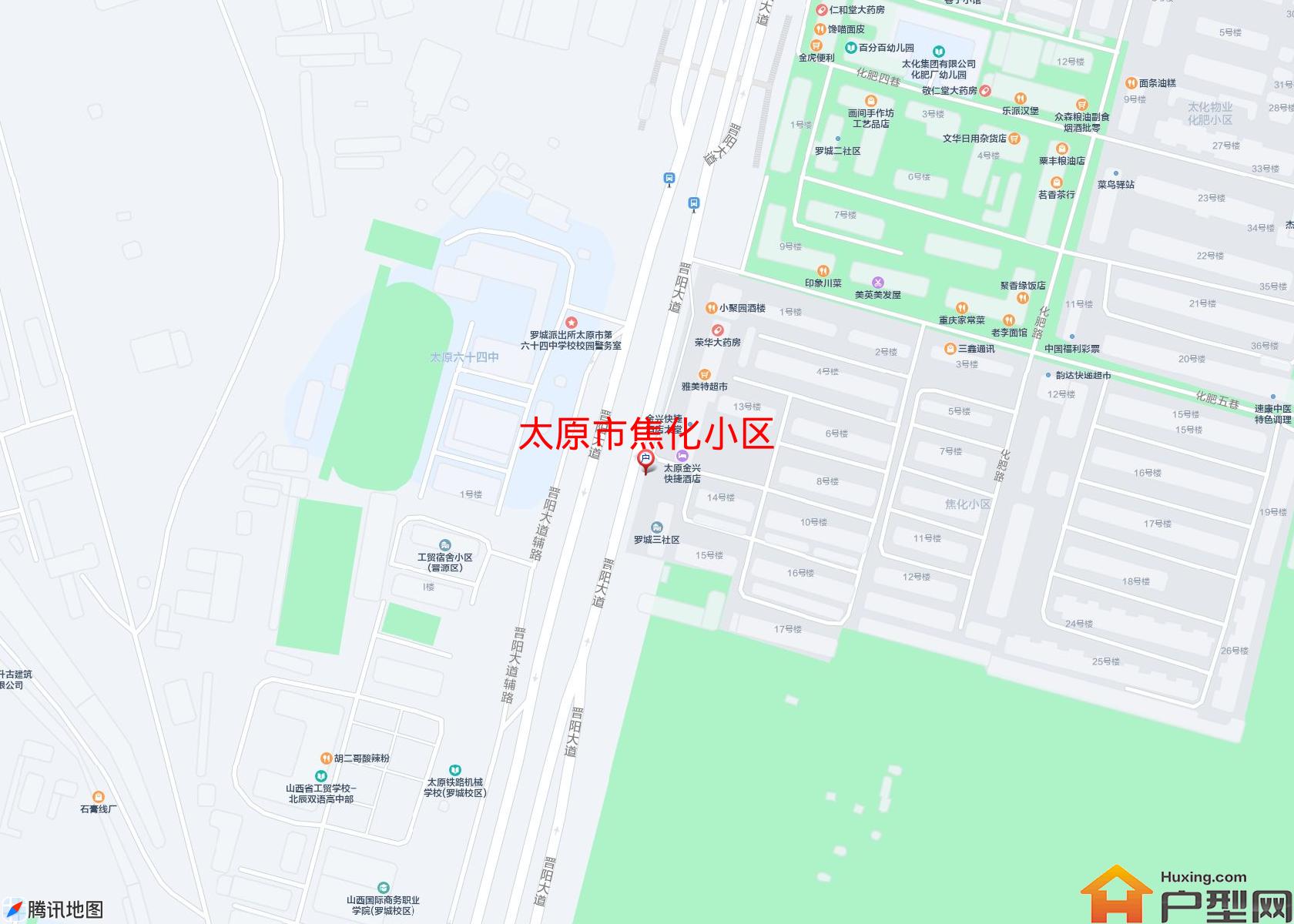 焦化小区小区 - 户型网