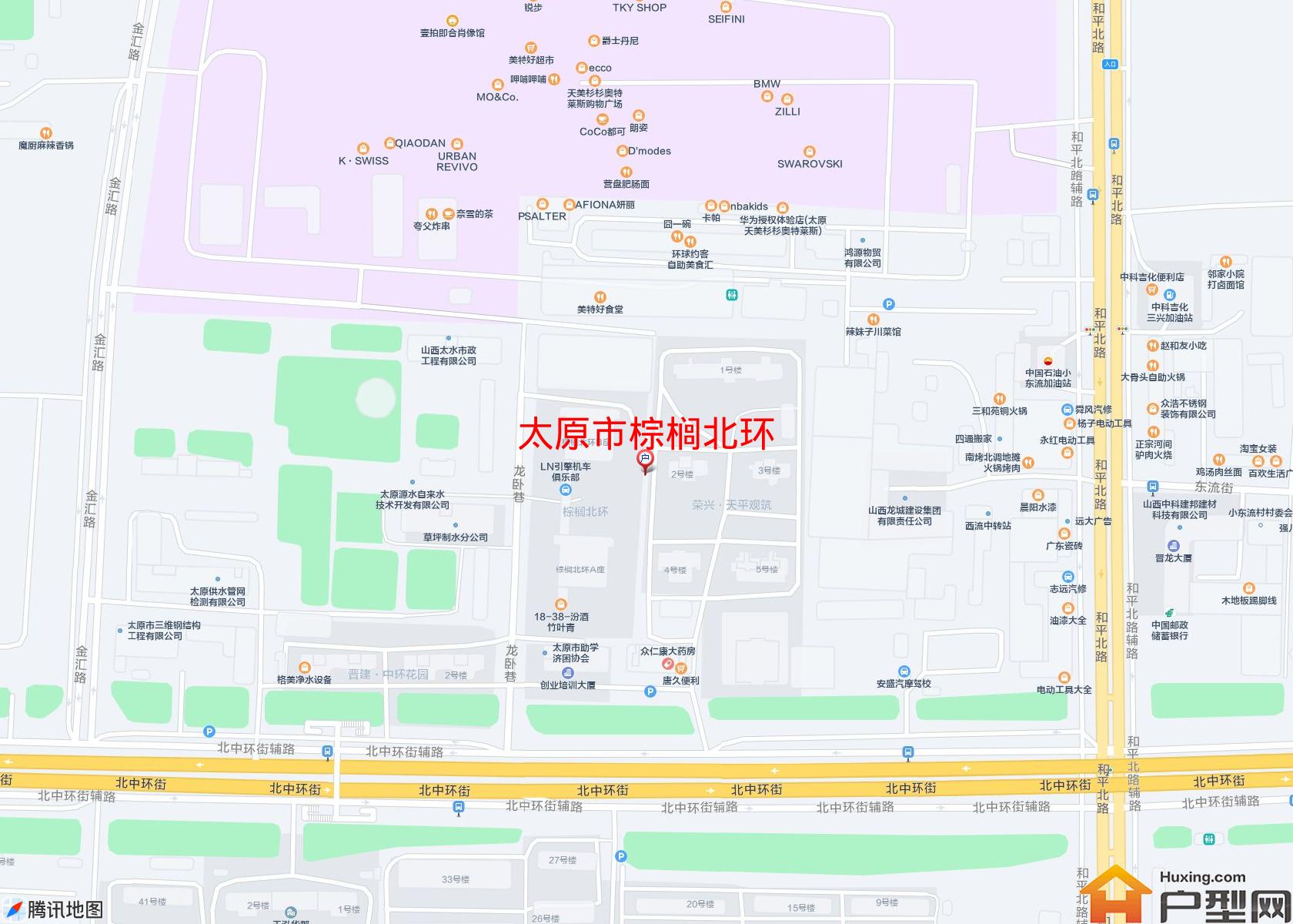 棕榈北环小区 - 户型网