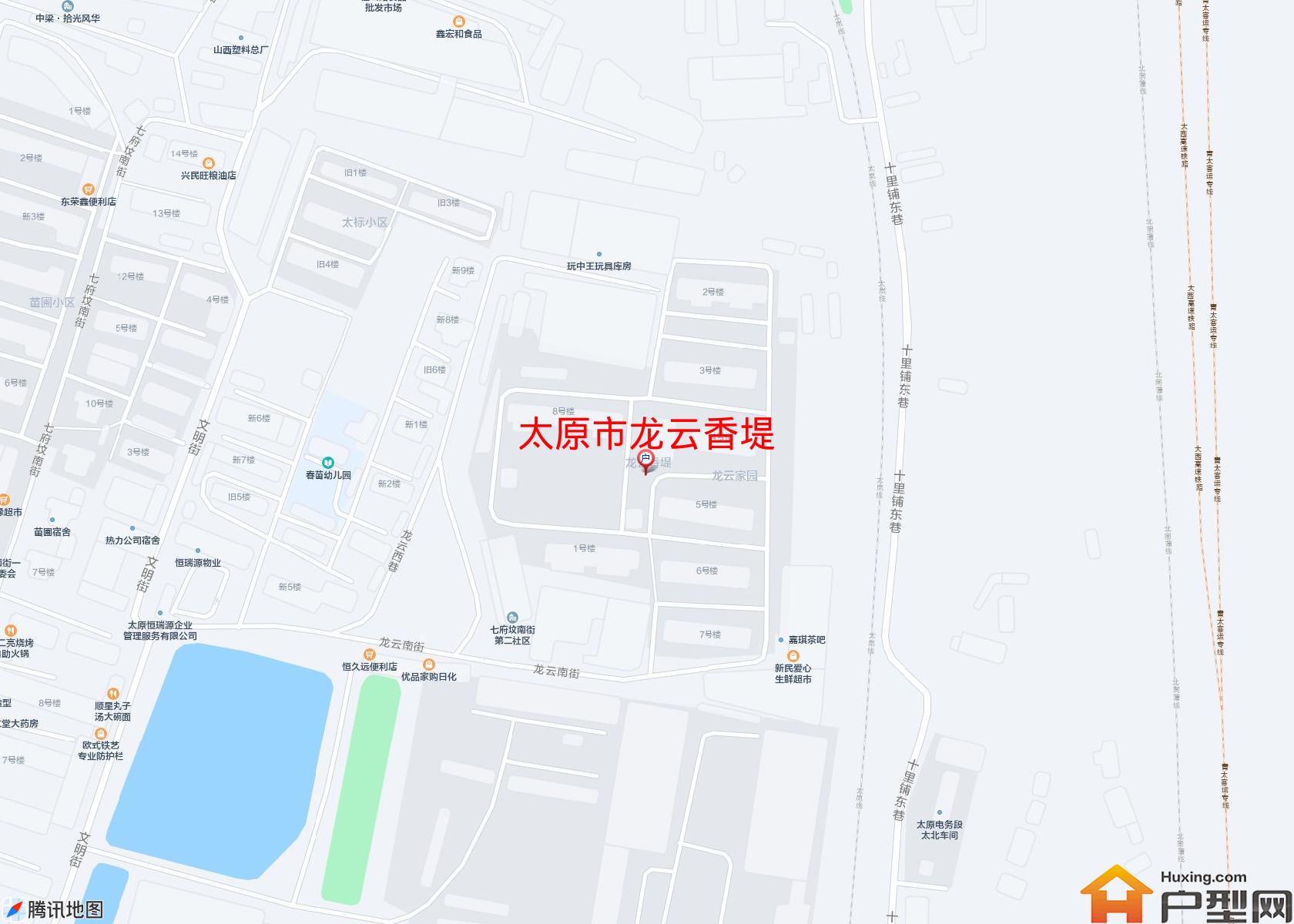 龙云香堤小区 - 户型网