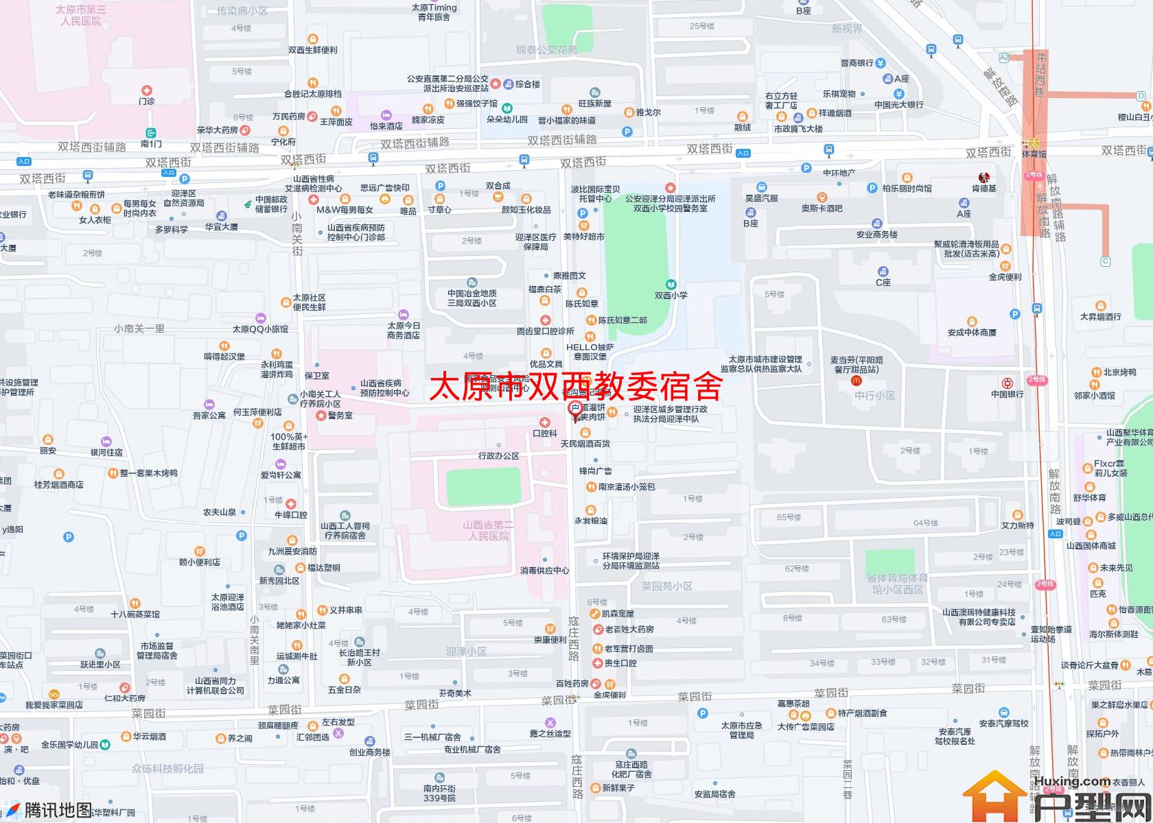 双西教委宿舍小区 - 户型网