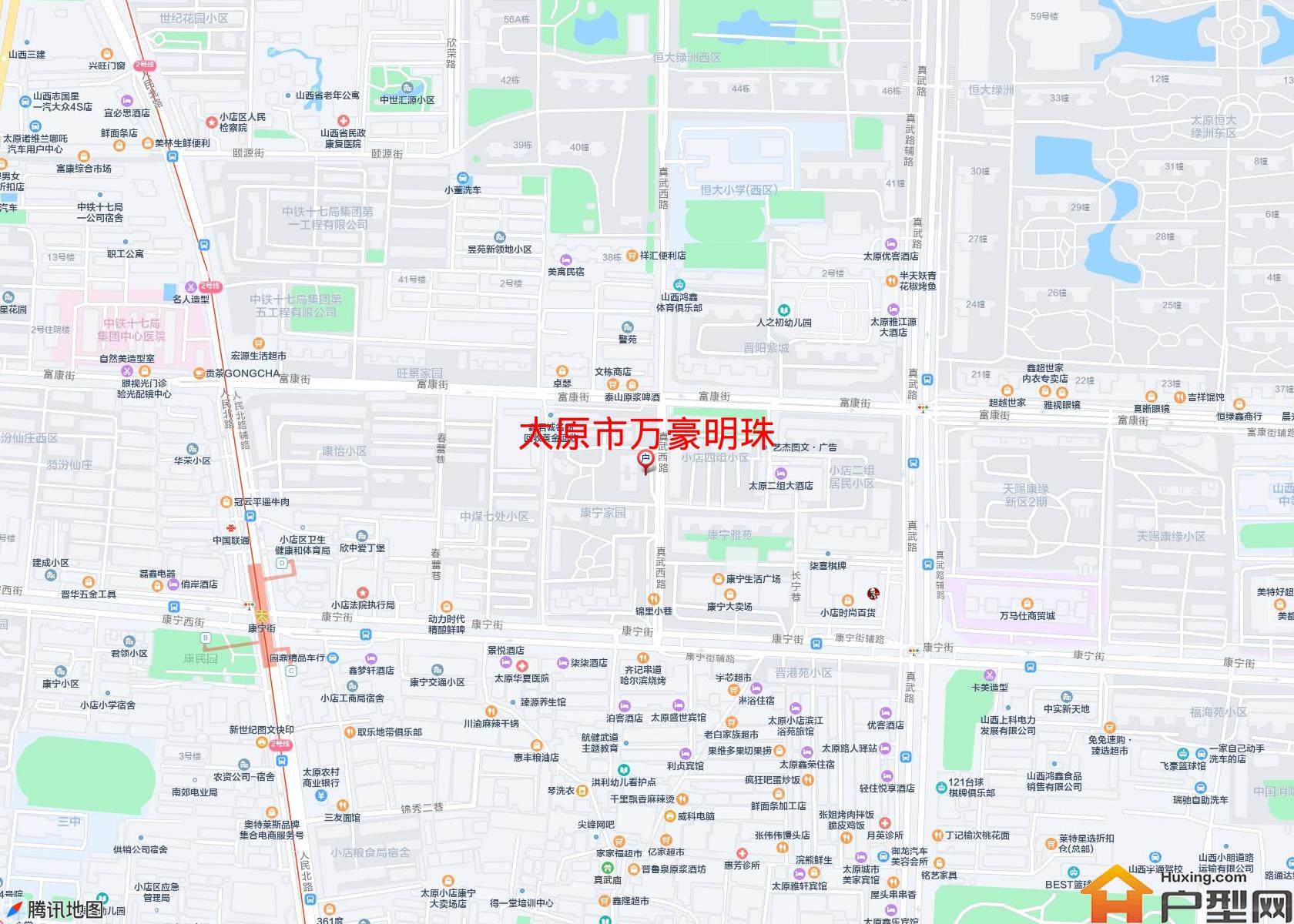 万豪明珠小区 - 户型网