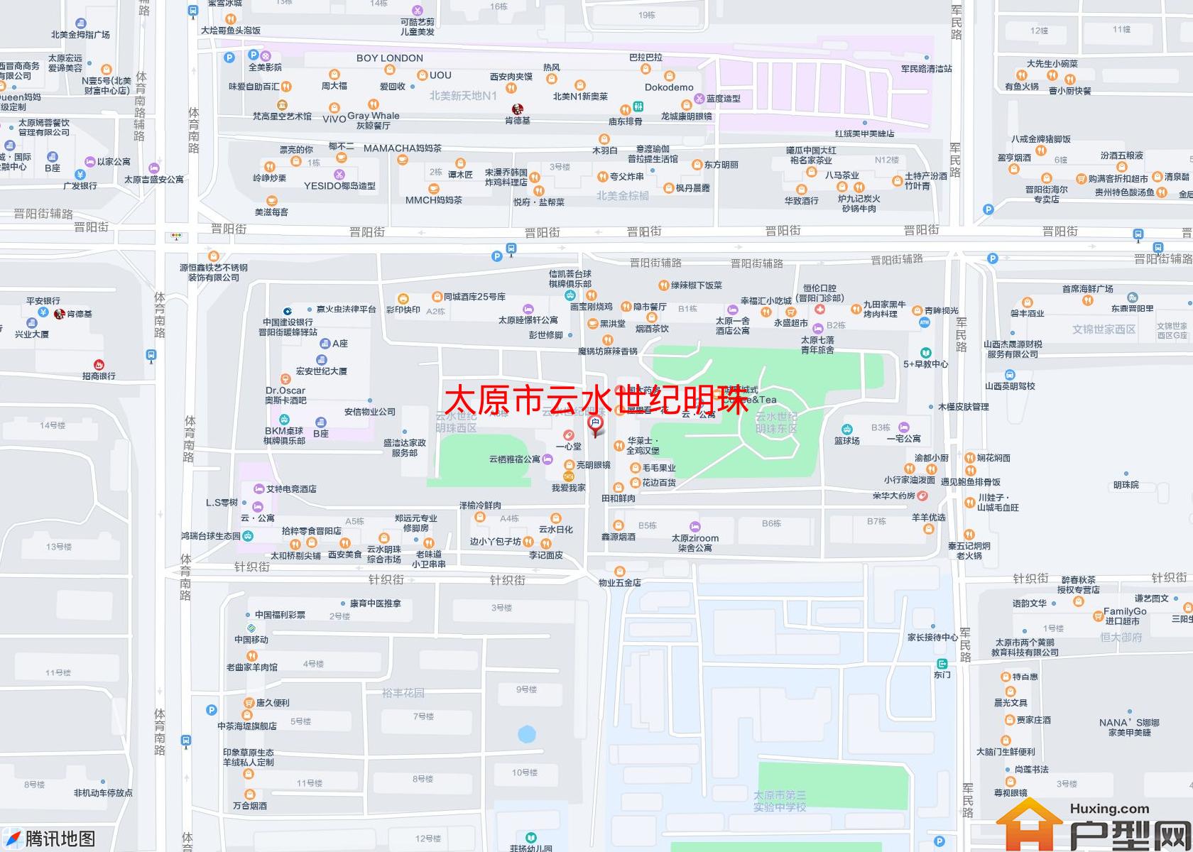 云水世纪明珠小区 - 户型网