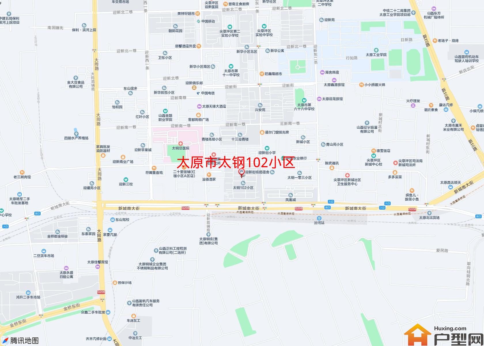 太钢102小区小区 - 户型网