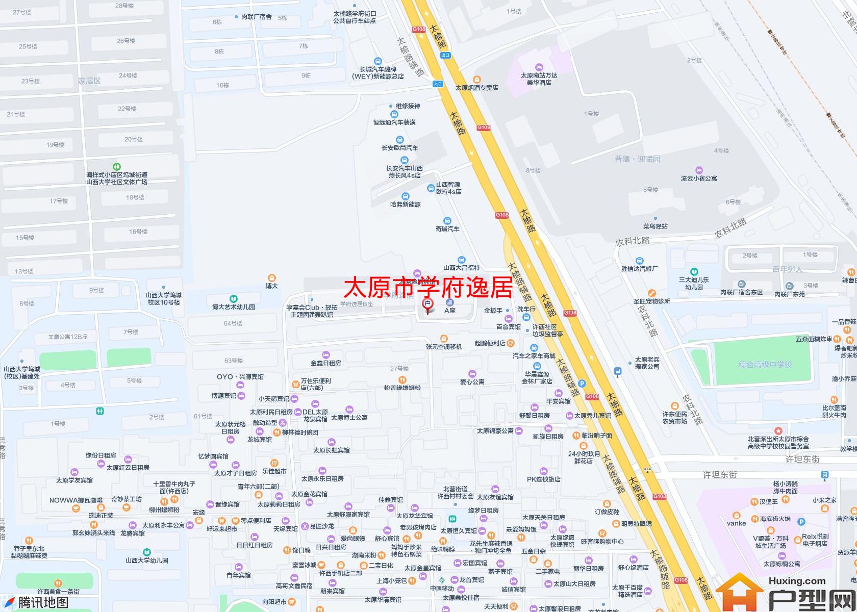学府逸居小区 - 户型网