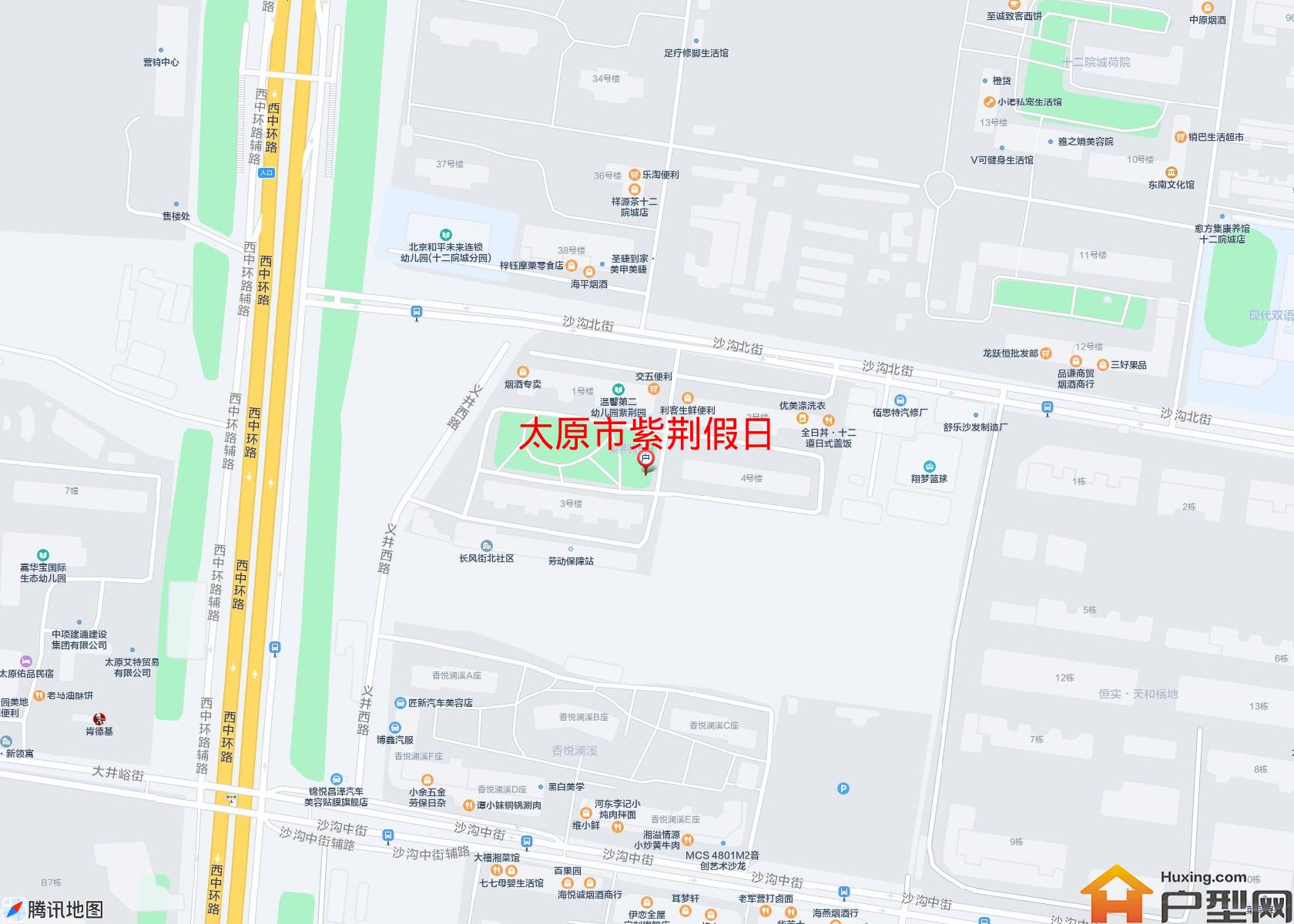 紫荆假日小区 - 户型网