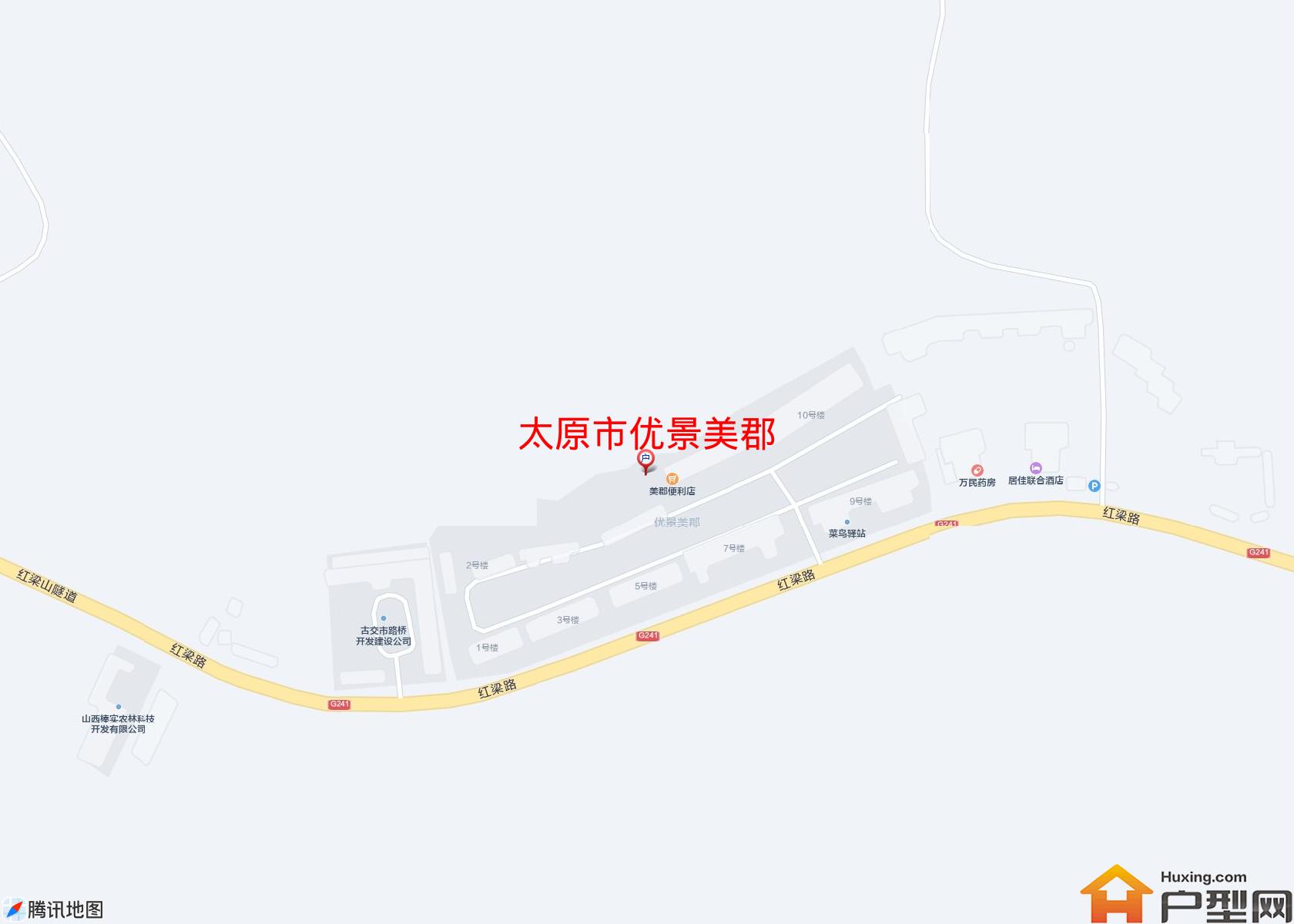 优景美郡小区 - 户型网